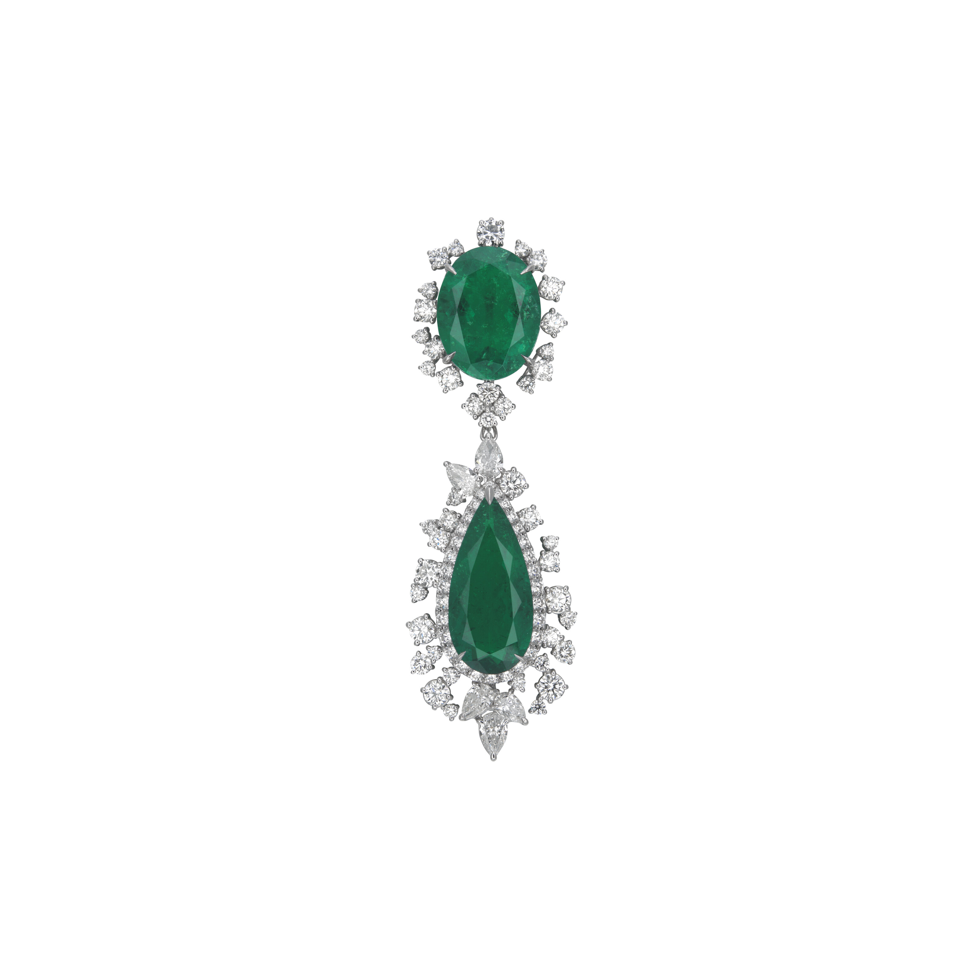 EMERALD AND DIAMOND PENDANT, | Christie’s