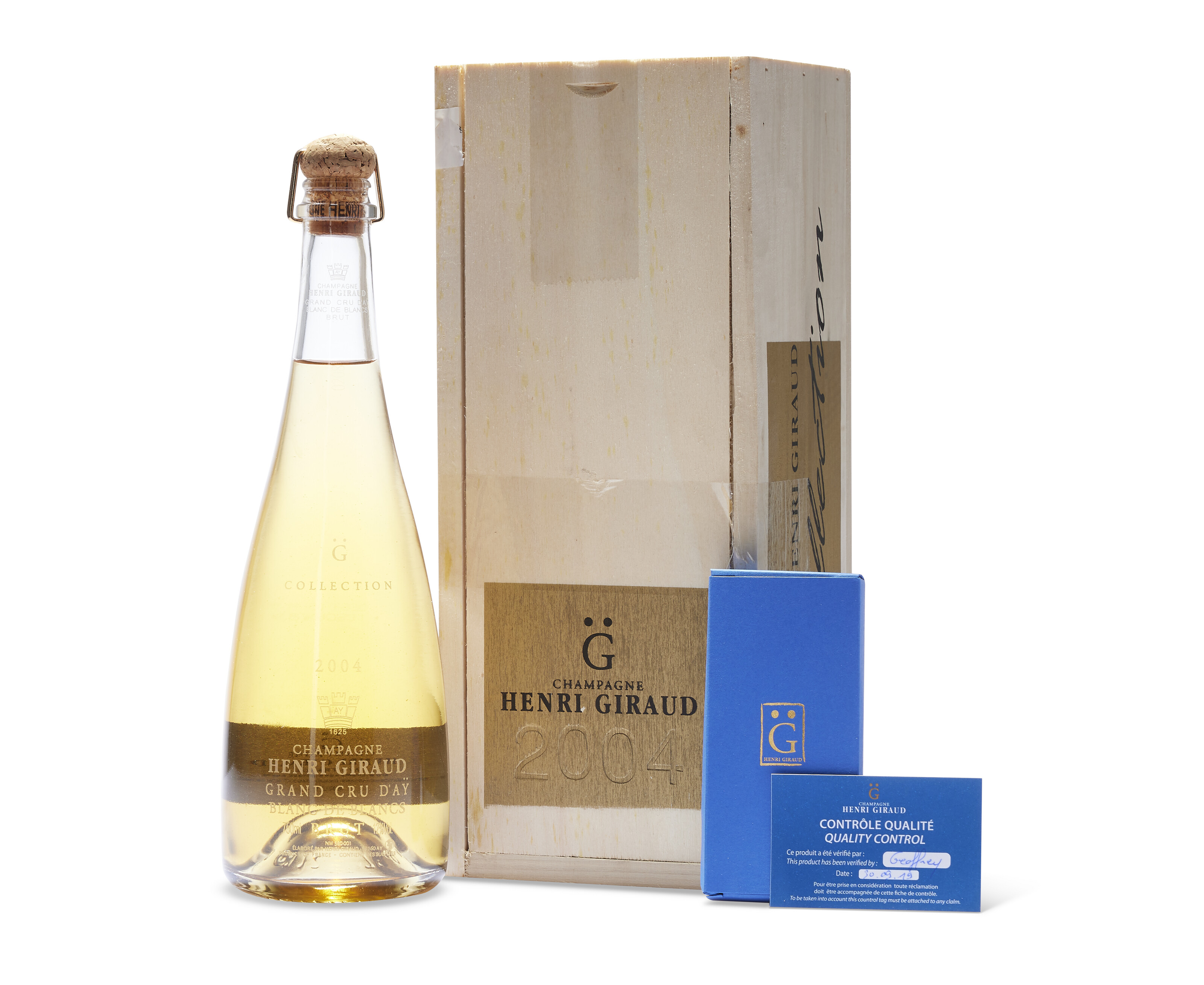 HENRI GIRAUD BLANC de BLANC 2004 Henri Giraud, Blanc de Blanc 