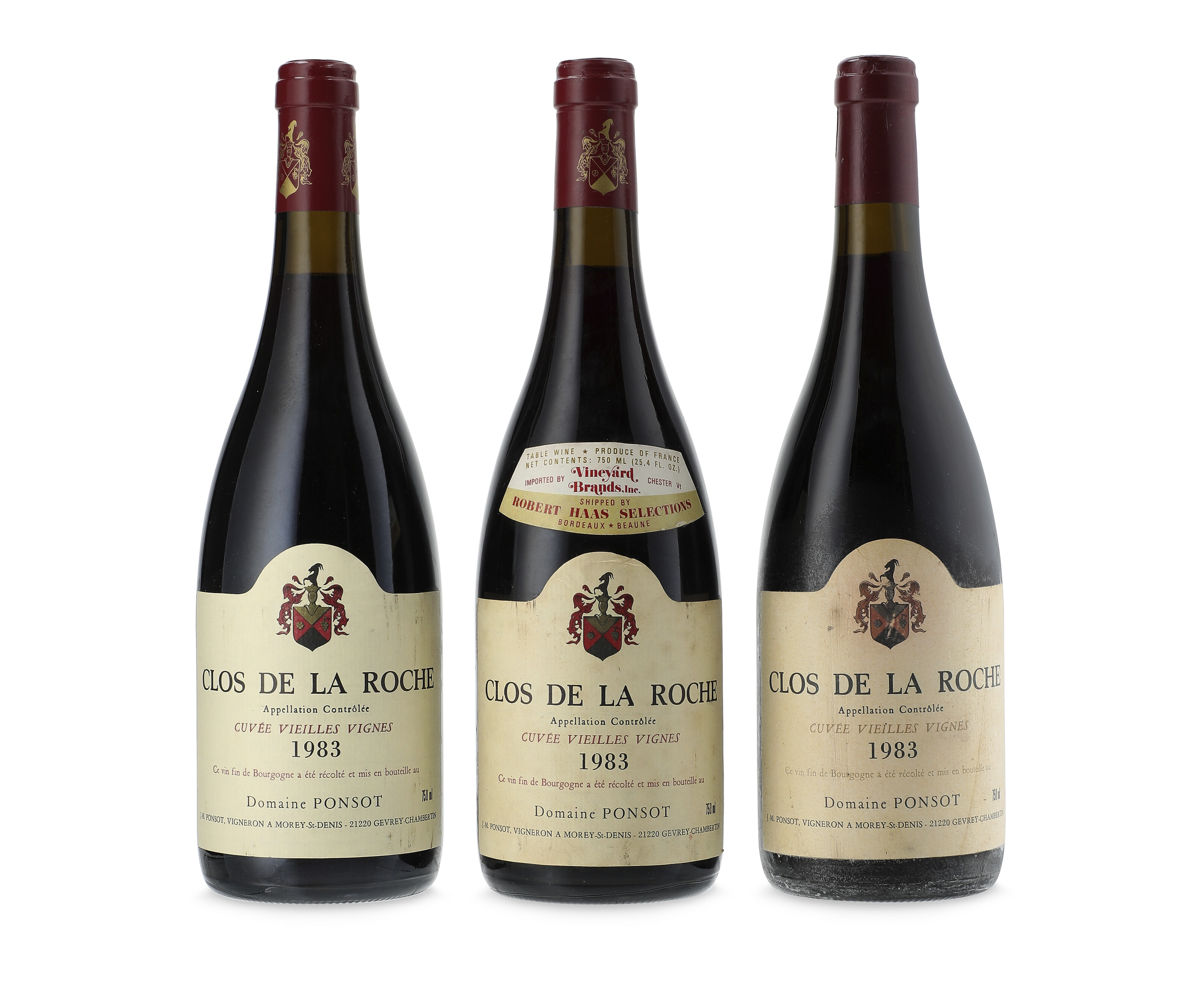 Domaine Ponsot, Clos de la Roche Cuvèe Vieilles Vignes 1983, Côte
