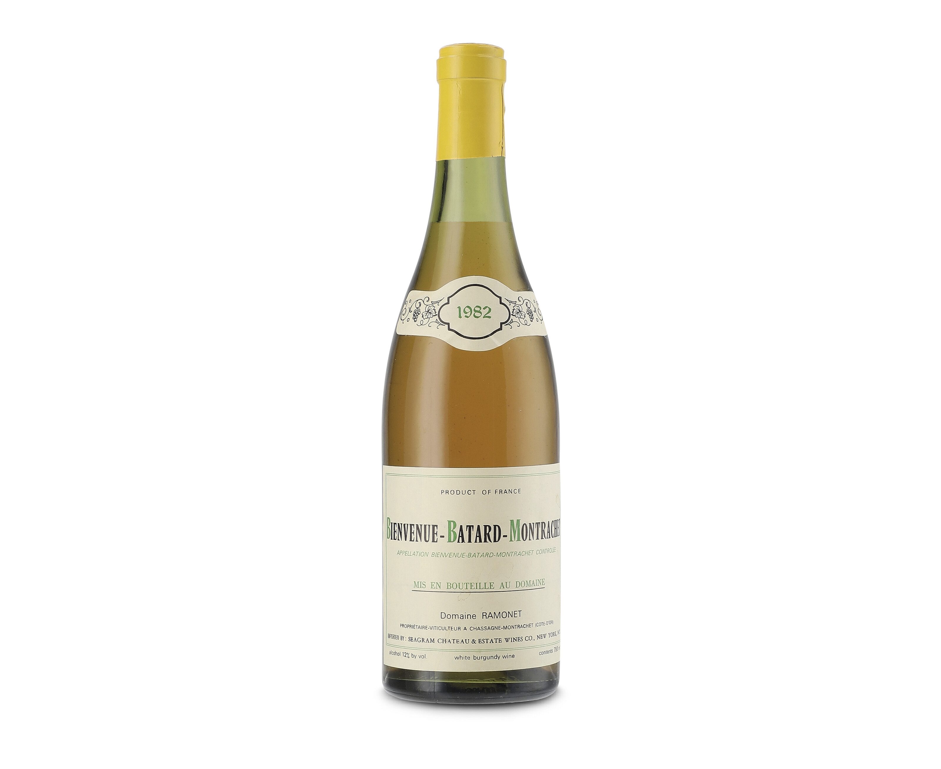 Domaine Ramonet, Bienvenues-Bâtard-Montrachet 1982, Côte de Beaune ...