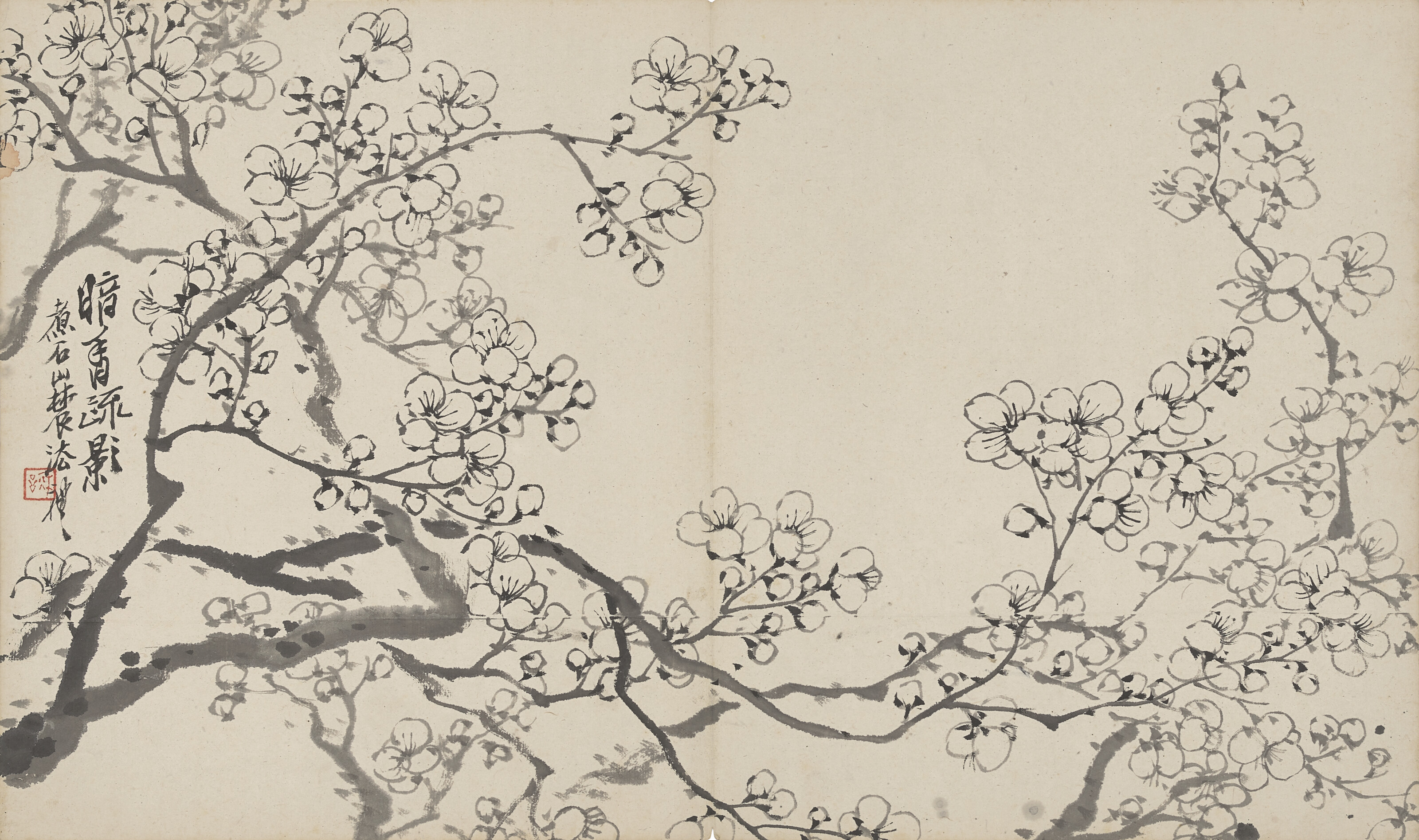 清王禮（1813-1879）, 梅花| Christie's