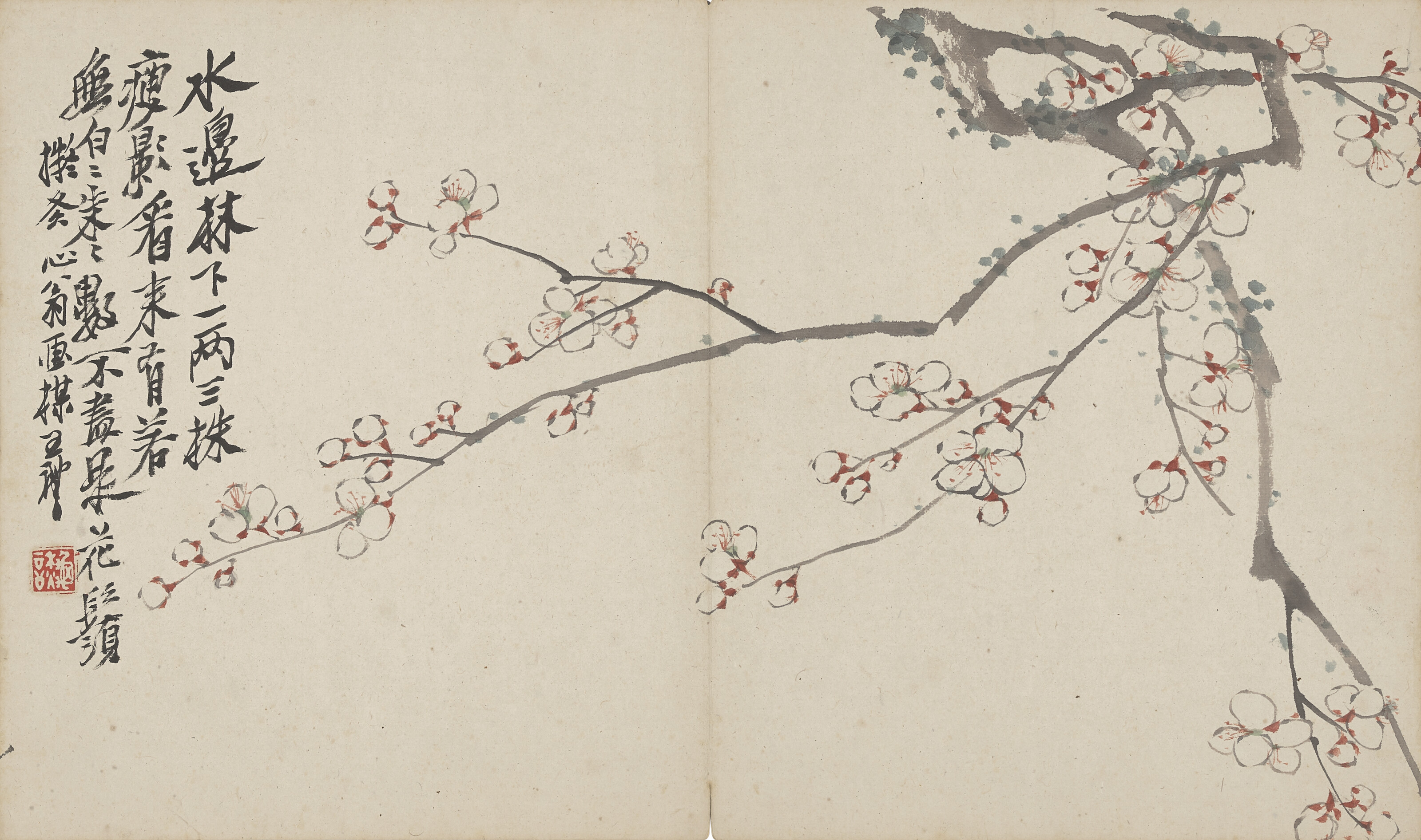 清王禮（1813-1879）, 梅花| Christie's