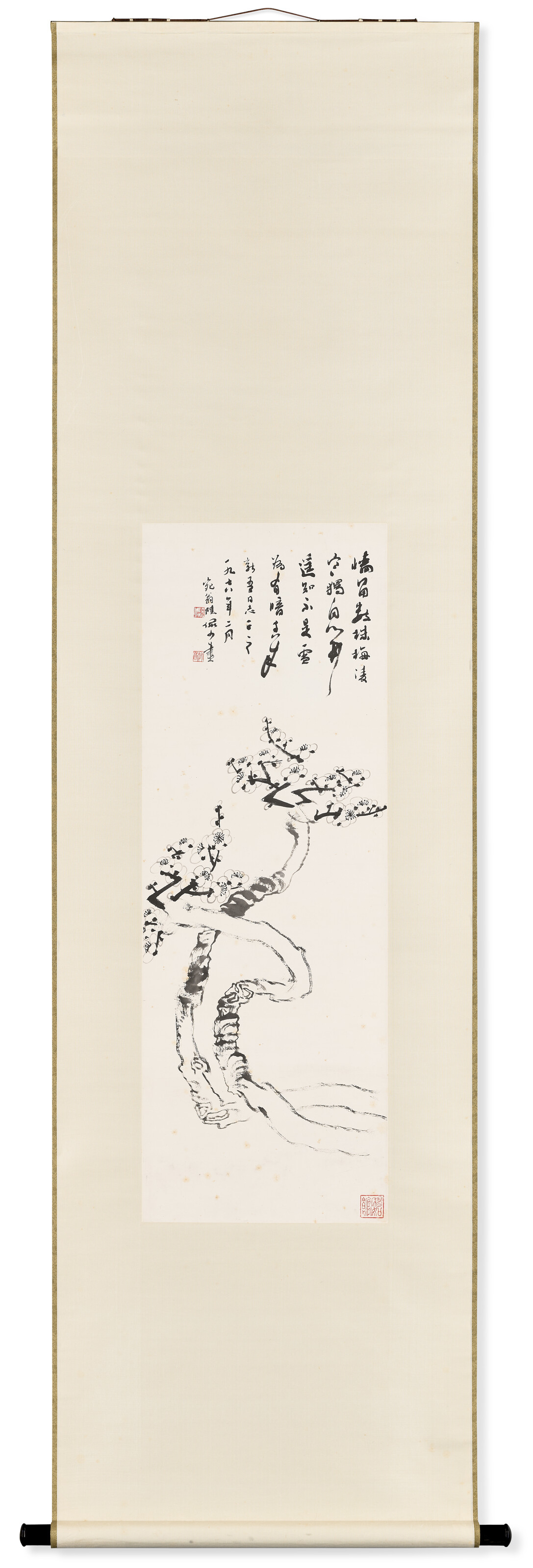 陸儼少（1909-1993）, 墨梅| Christie's