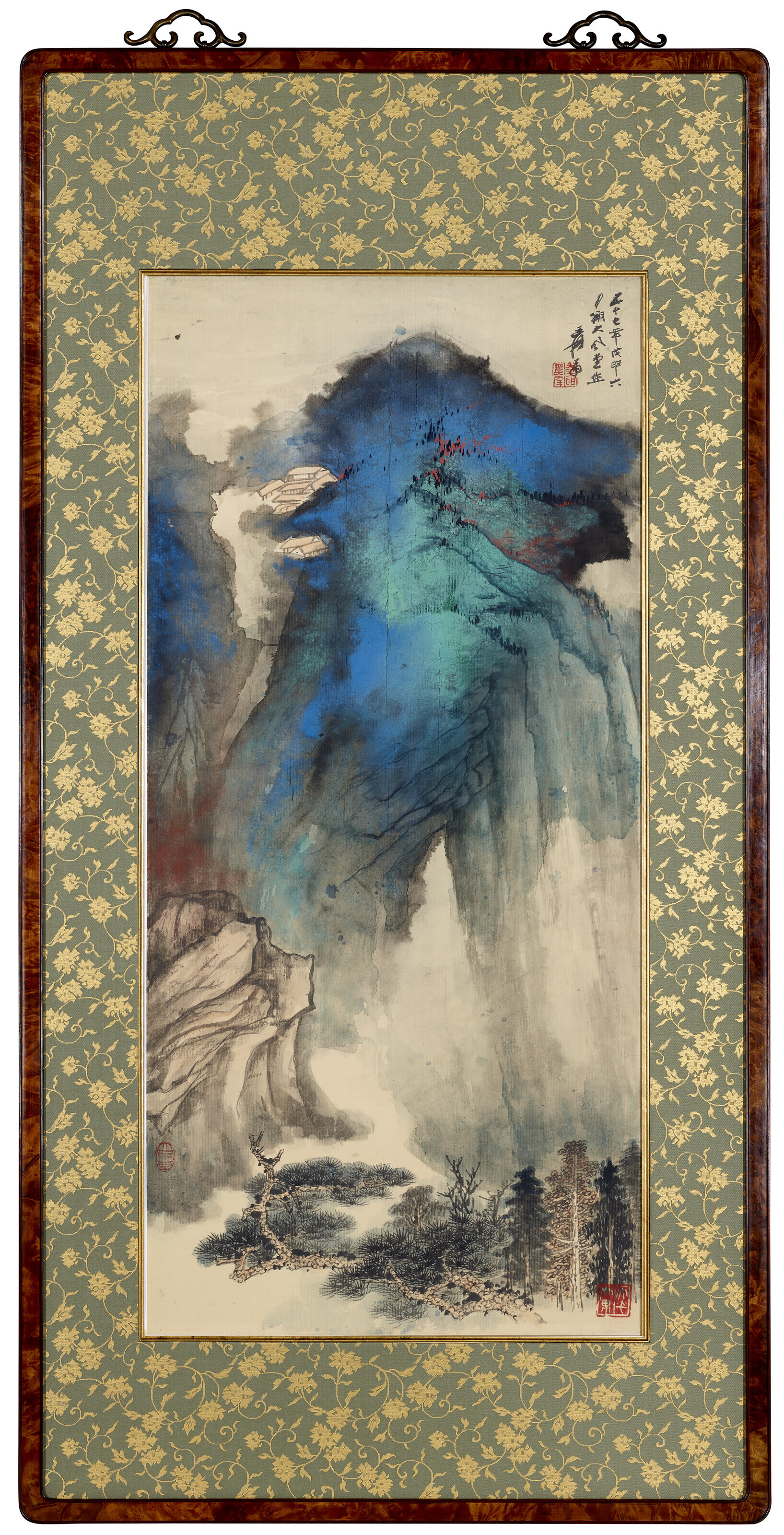 ZHANG DAQIAN (1899-1983), Spring Mountains with Lush Greens