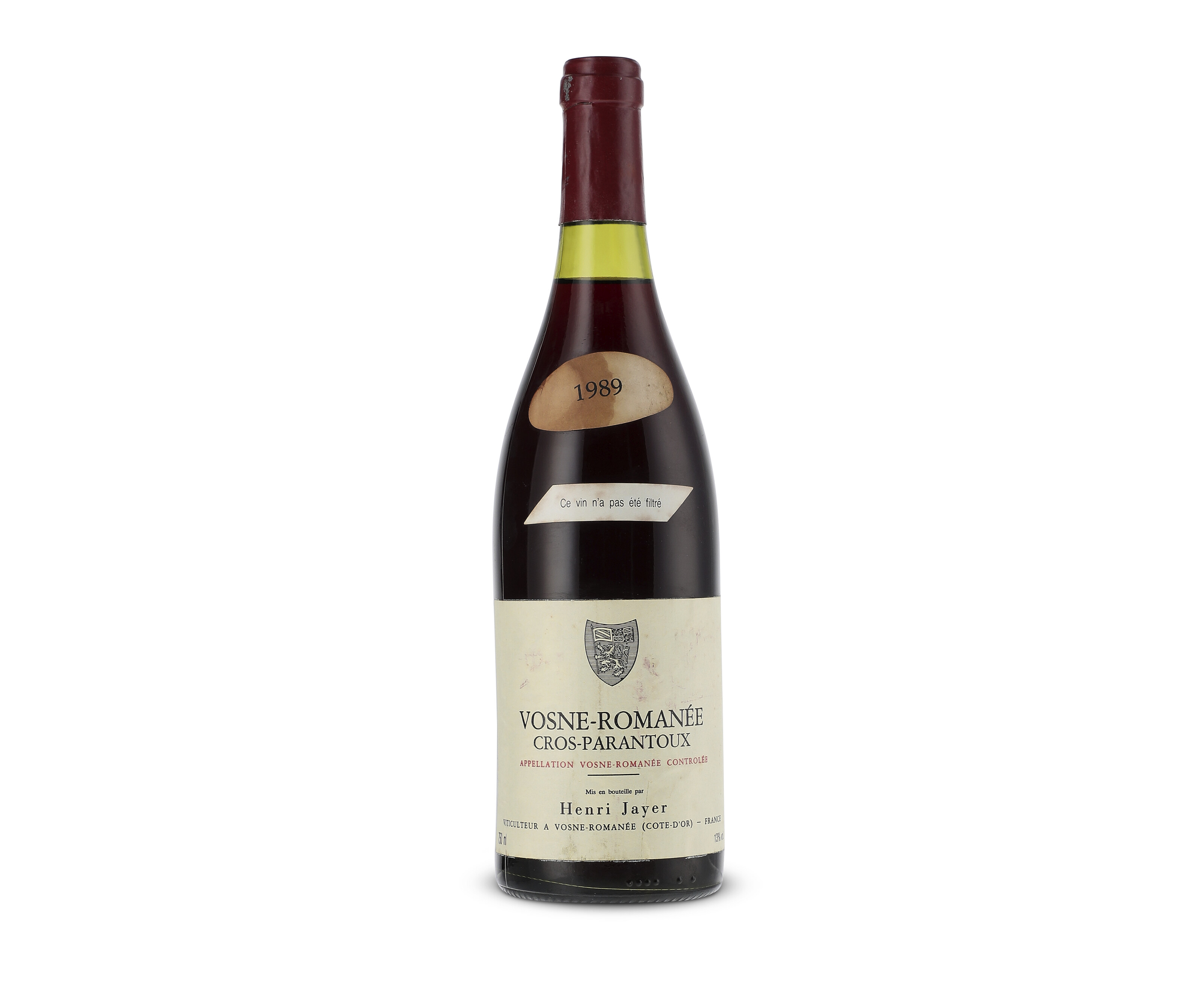Henri Jayer, Vosne-Romanée 1992 | Christie's
