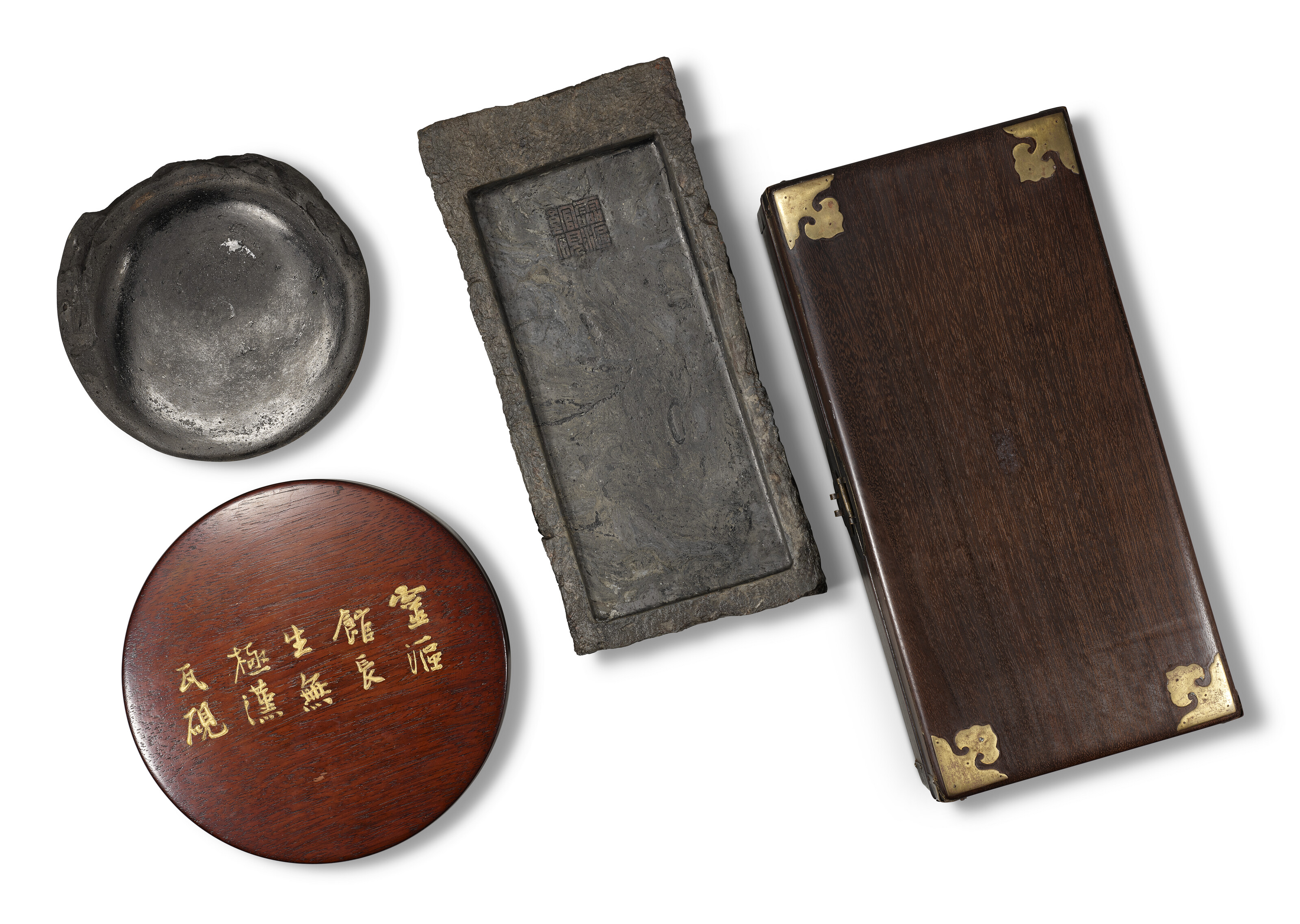 晉磚硯/ 漢瓦當硯, | Christie's
