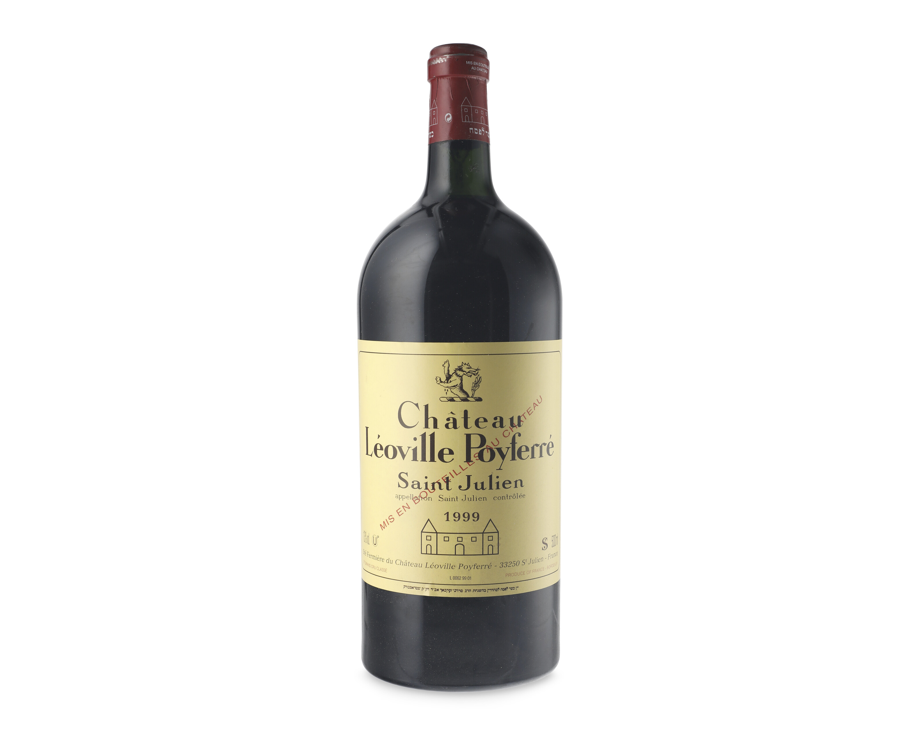 Étiquette De Vin - Château Léoville Poyferré 1946 - Saint-Julien 2ème Cru Classé