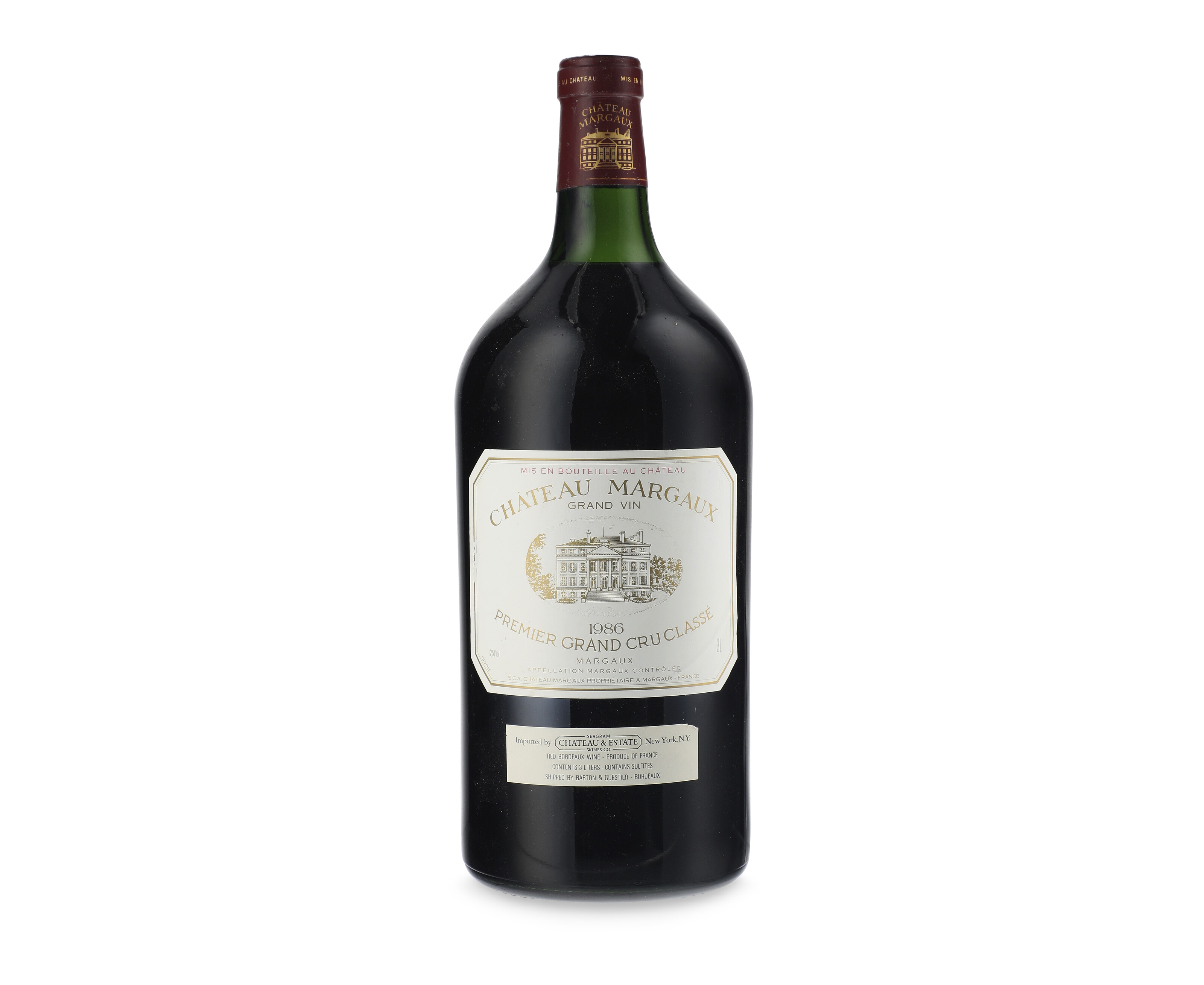 Château Margaux 1986, Margaux, 1er Cru Classé u.ts, corroded