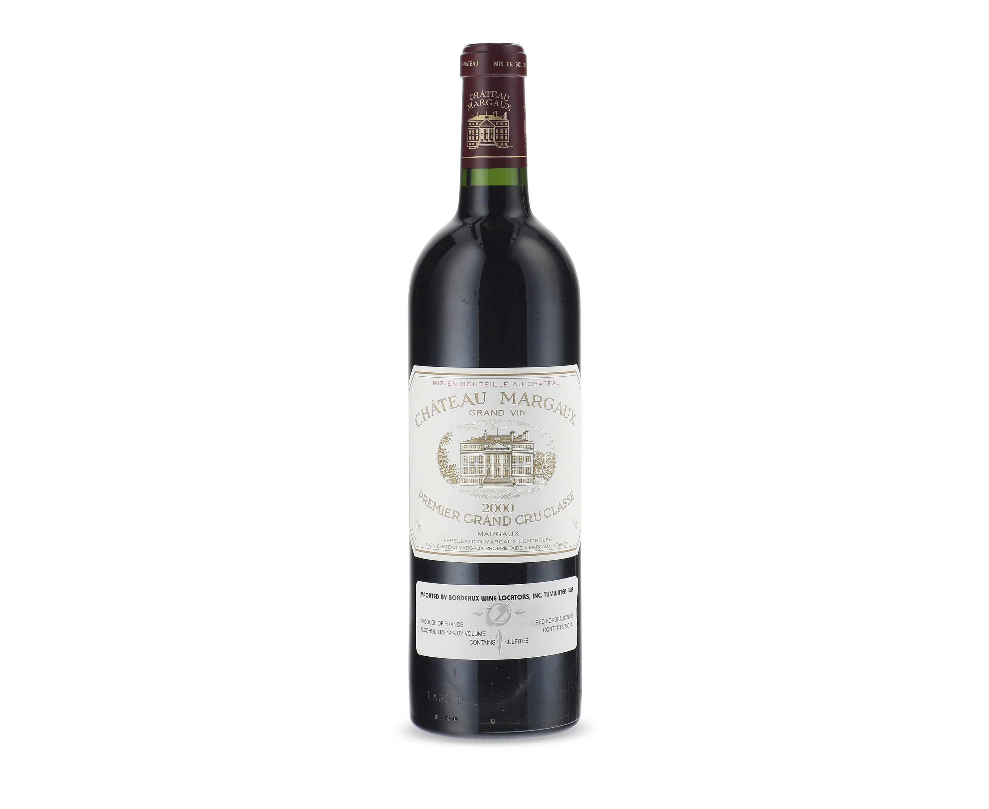 2000 Chateau Margaux, Margaux, Bottle (750ml) – Grand Cru