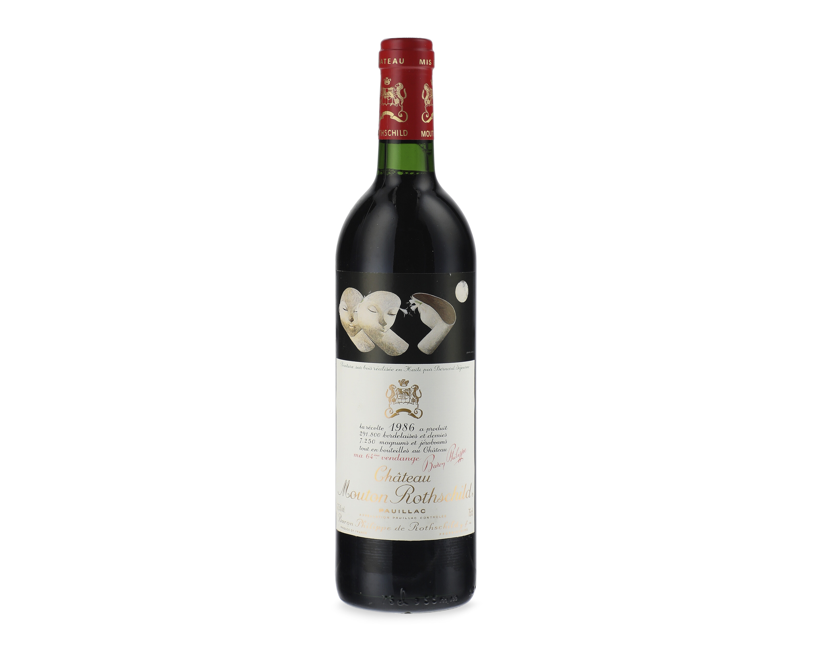 新作人気 Rothschild Mouton Château 1986, u Classé Cru 1er Pauillac, ワイン