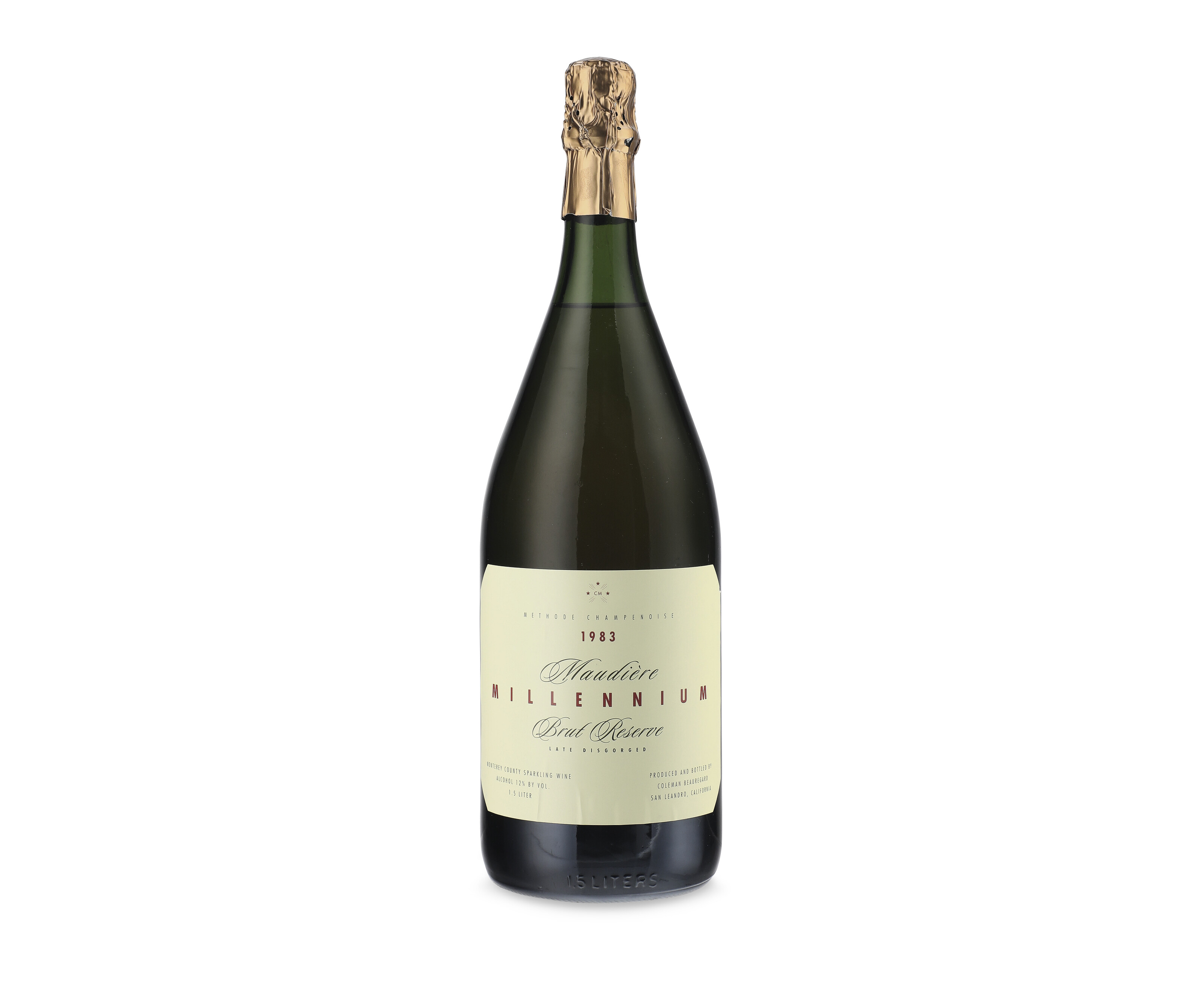 Maudiére Millennium, Brut Réserve, Late Disgorged 1983, u.3cms ...