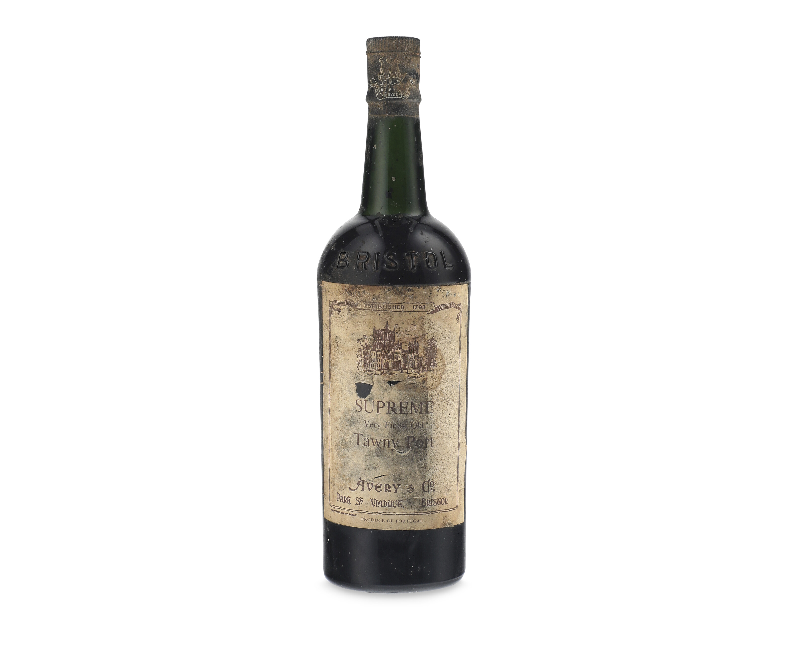 Supreme Very Fine Old Tawny Port NV, u.bn, nicked, pen marked, and