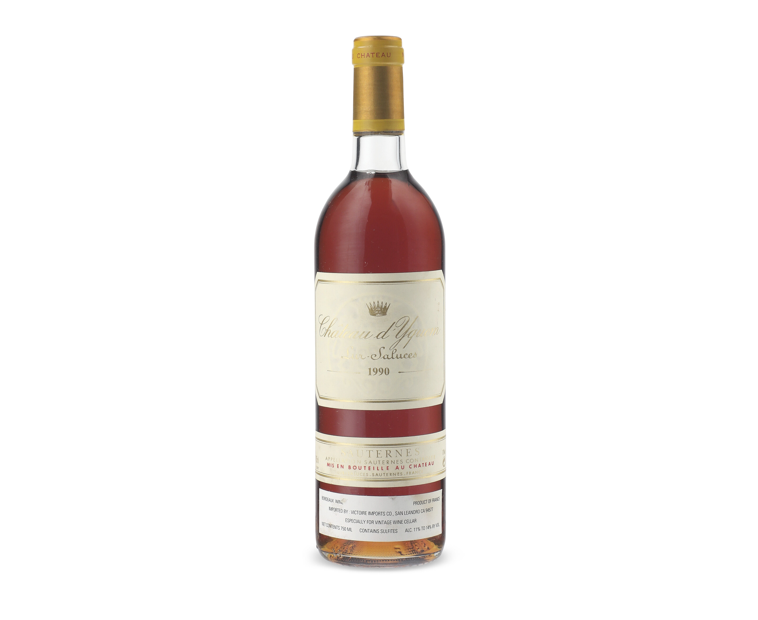 Château d'Yquem 1990, Sauternes, 1er Cru Supérieur u.bn or better
