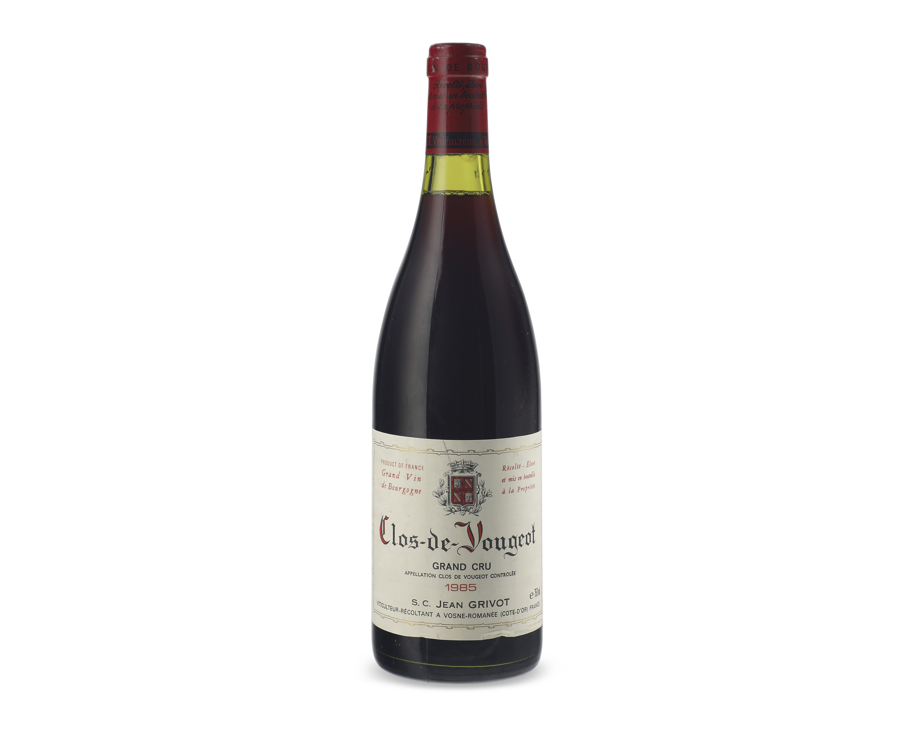 1985年Clos de Vougeot de la Juviniere 【公式通販】