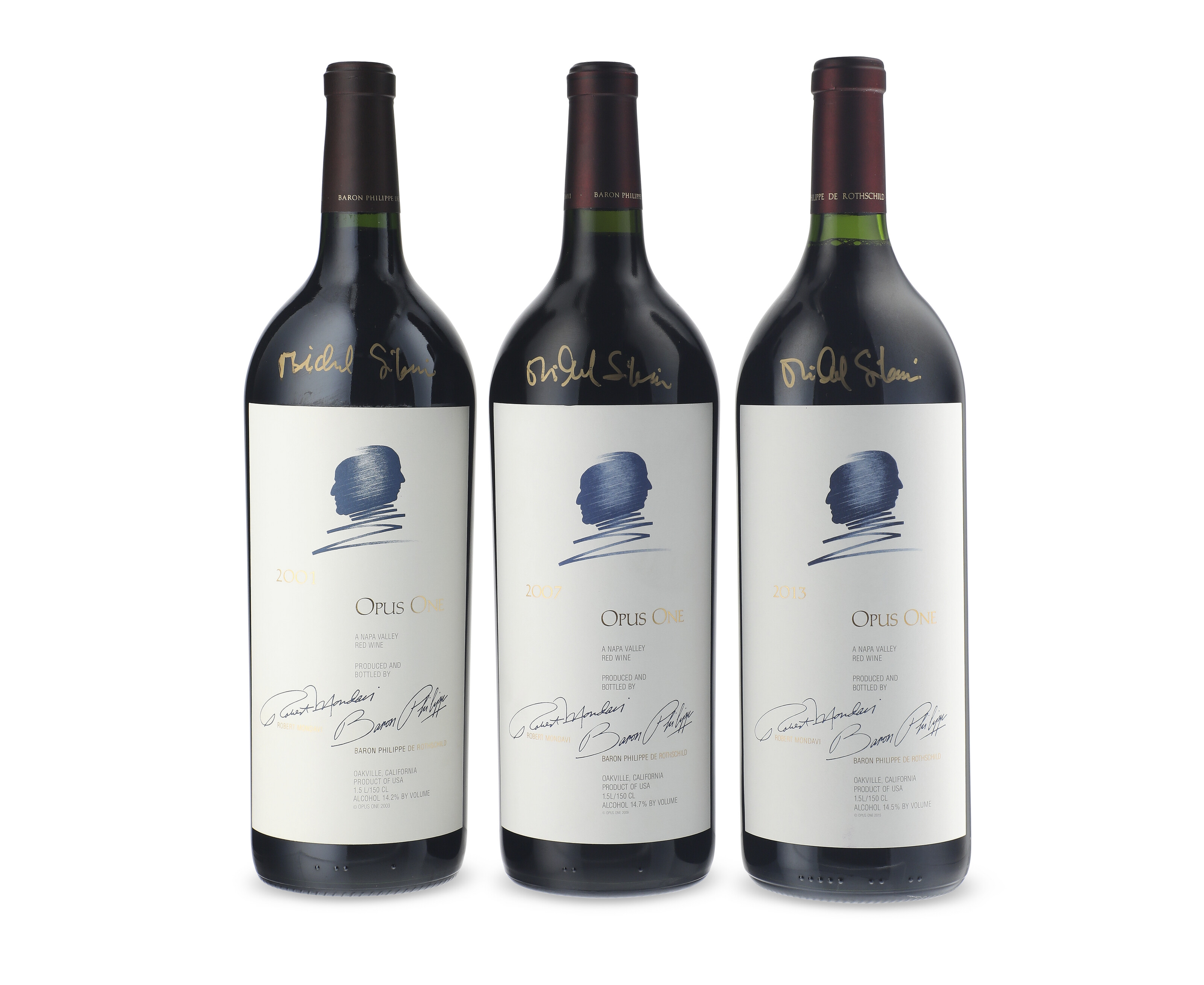 19-MAGNUM VERTICAL OF OPUS ONE VINTAGES 2001-2019 + AN OPUS