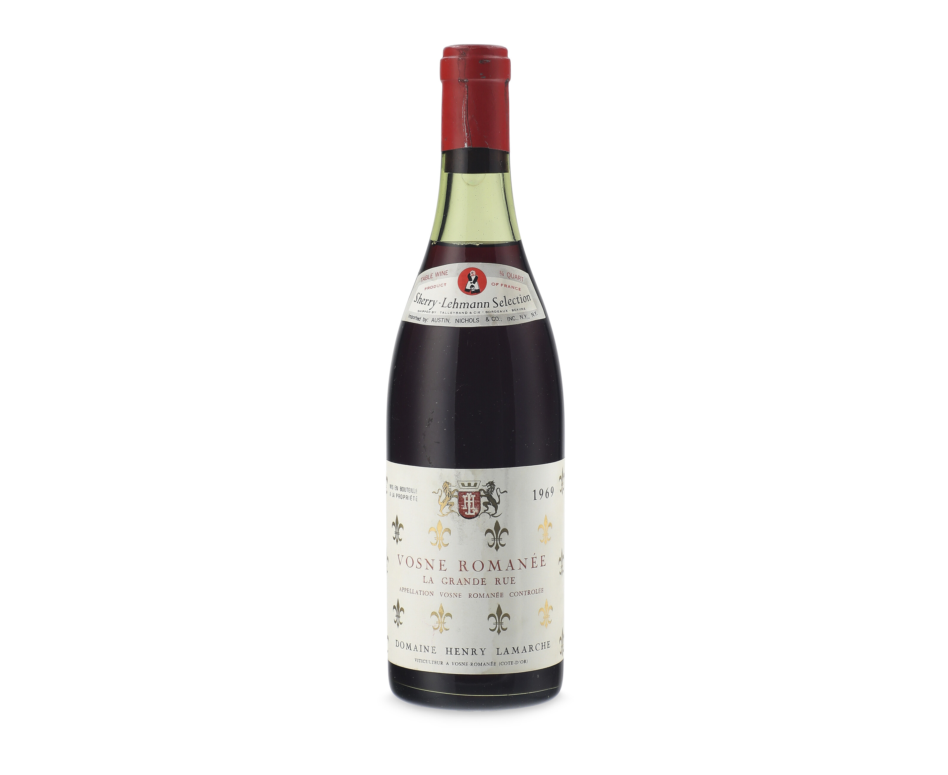 Henry Lamarche Vosne-Romanée, Grand Rue 1969, Côte de Nuits u.3cm ...