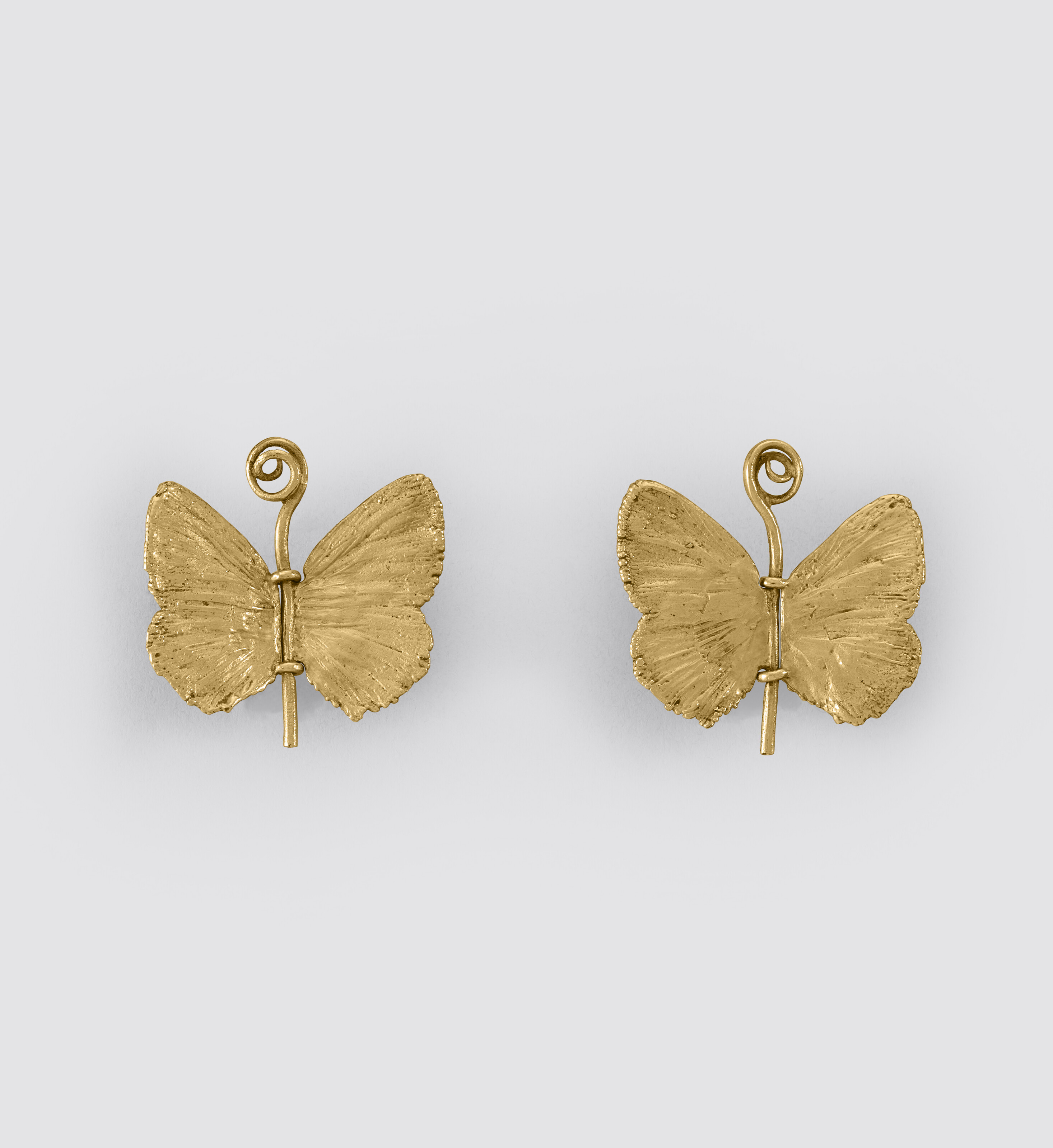 Catalog image of Pair of 'Papillon' Earrings, designed circa 1980