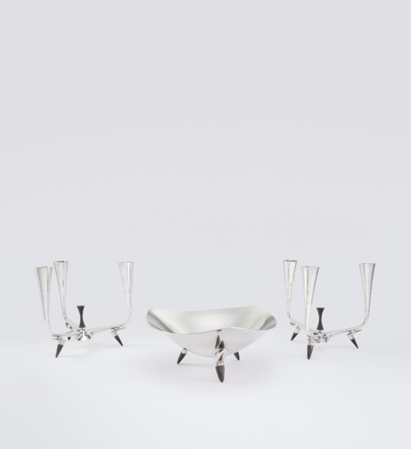 Roger Thibier (1926-2001) Attributed Glass Top Table