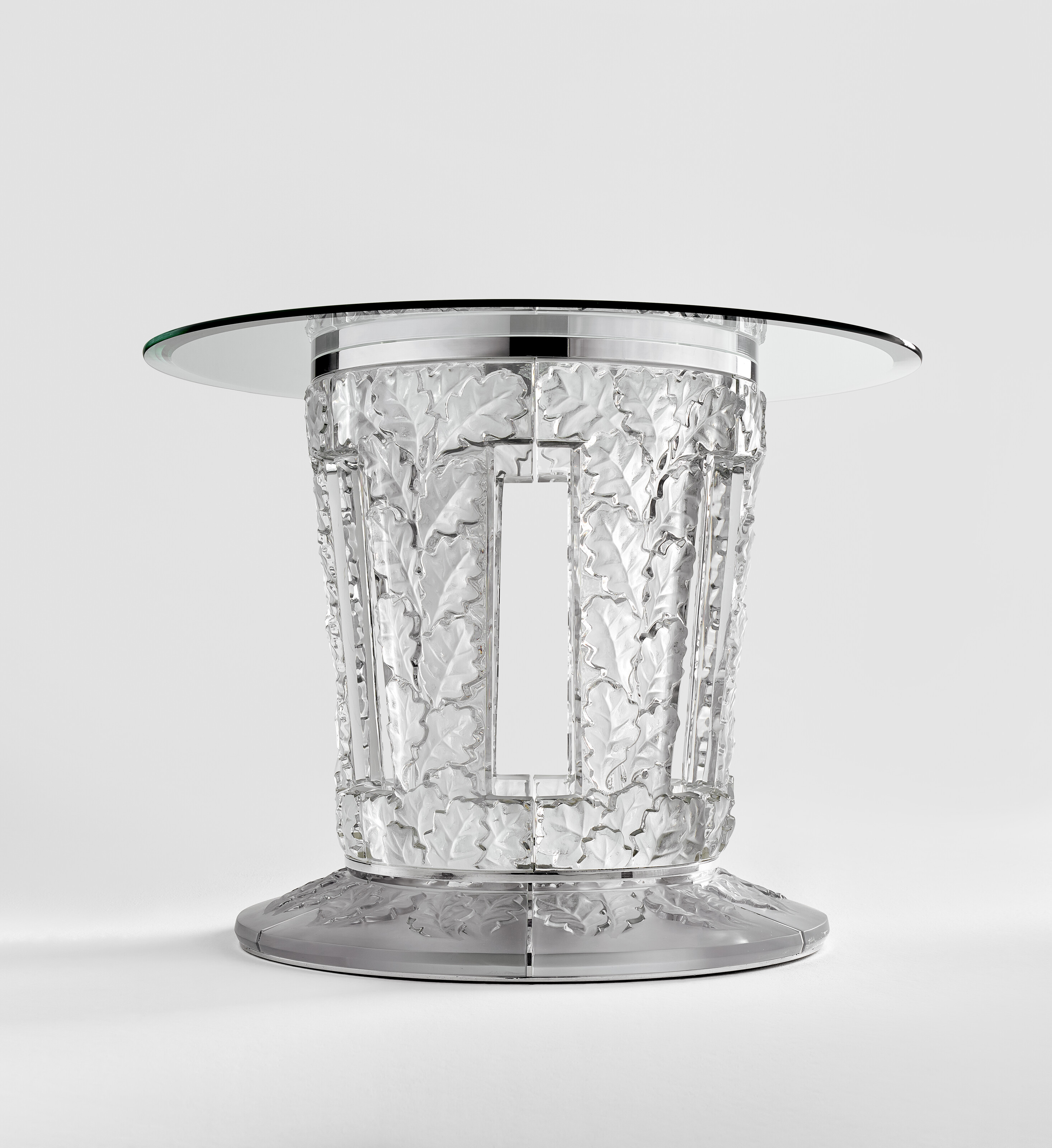MARC LALIQUE (1900-1977), 'Chêne' Table, Model No. 10.301