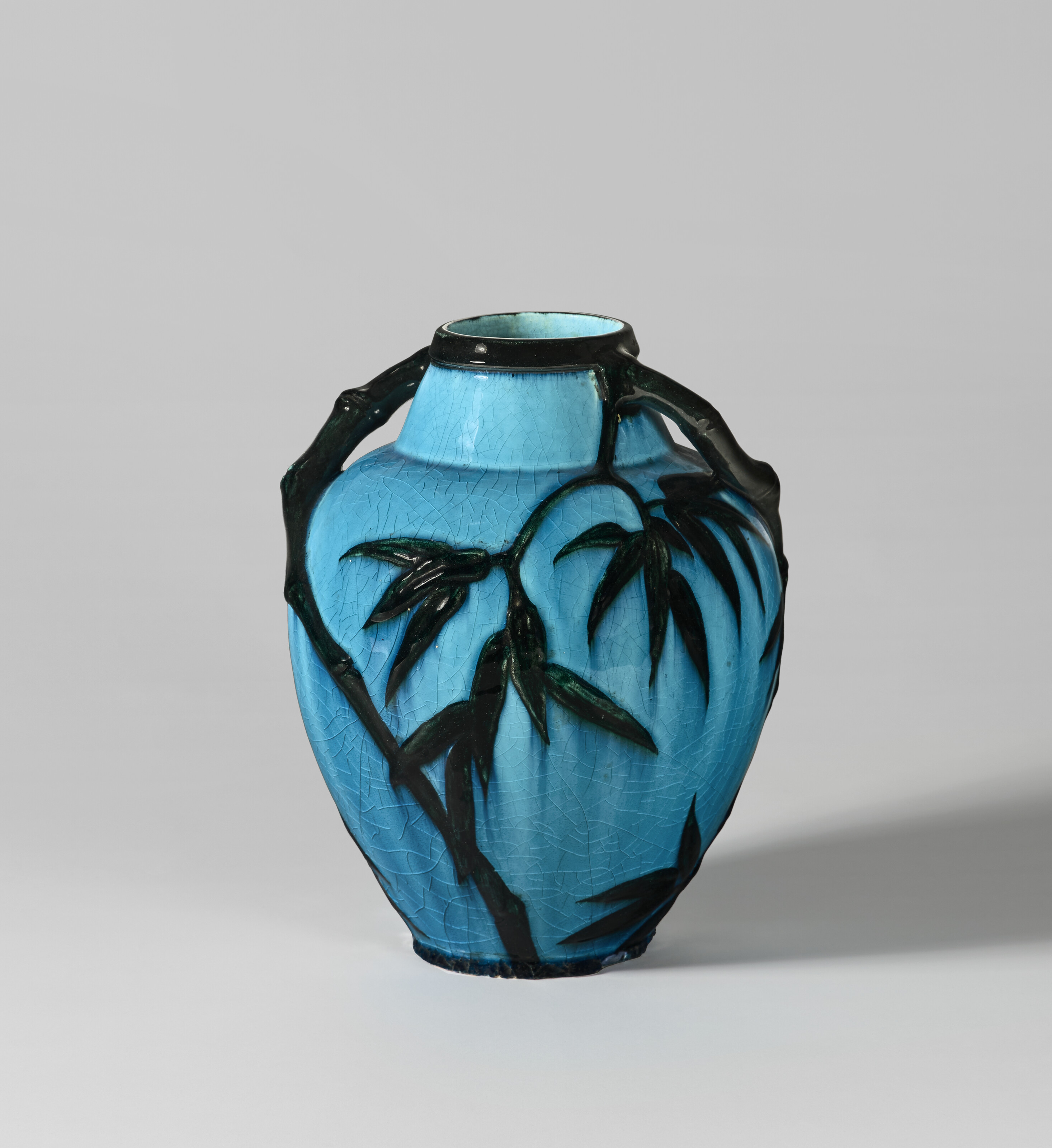 シーグラスアート〖ANTIQUE〗 K&G St. Clément Gallic Rooster Absinthe Pitcher – Black-Eyed