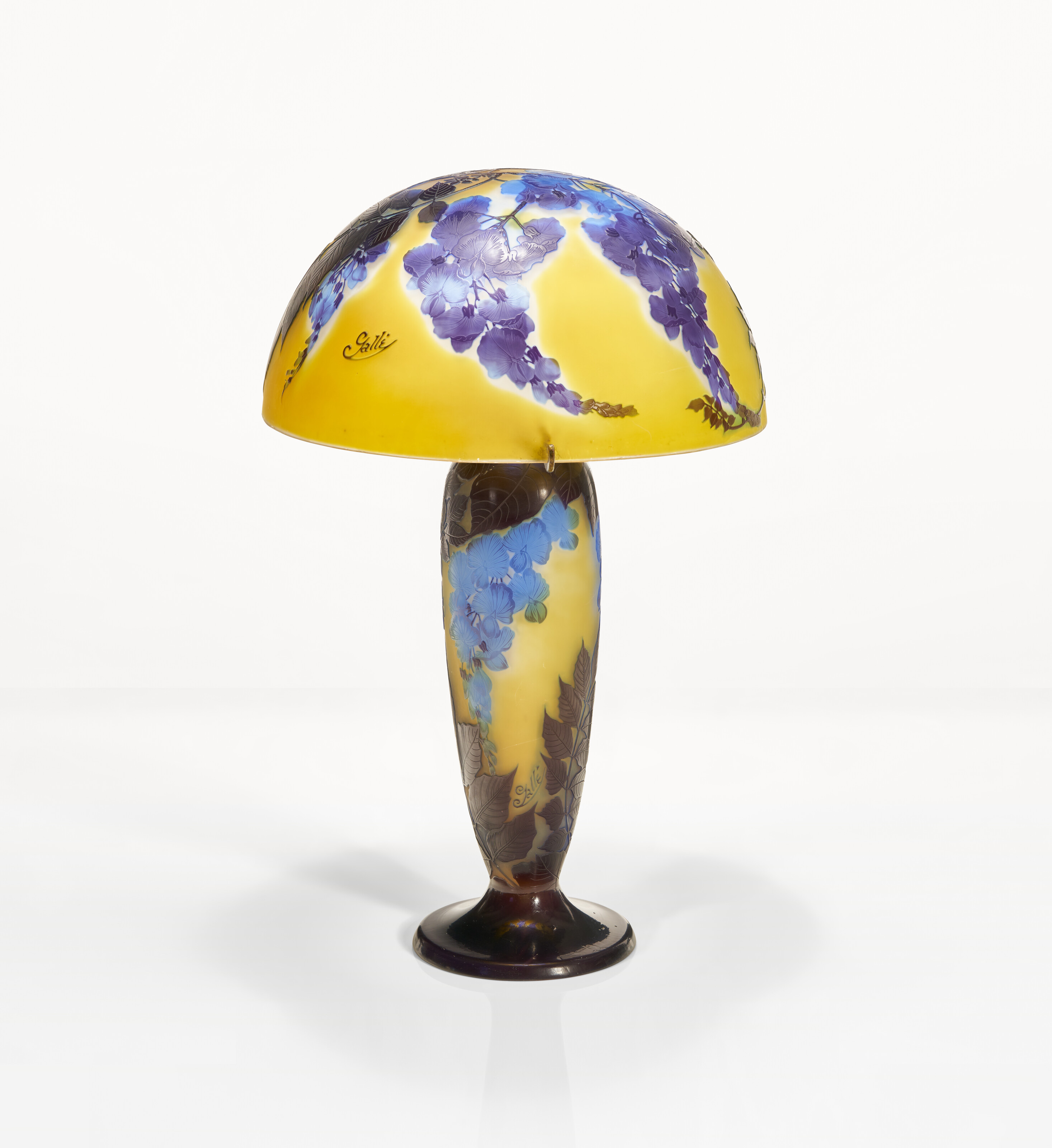 ヴィンテージ 北欧【Gense】Harlequin ポストモダン ガラスオブジェ GALLÉ, 'Wisteria' Table Lamp, circa 1925 | Christie's
