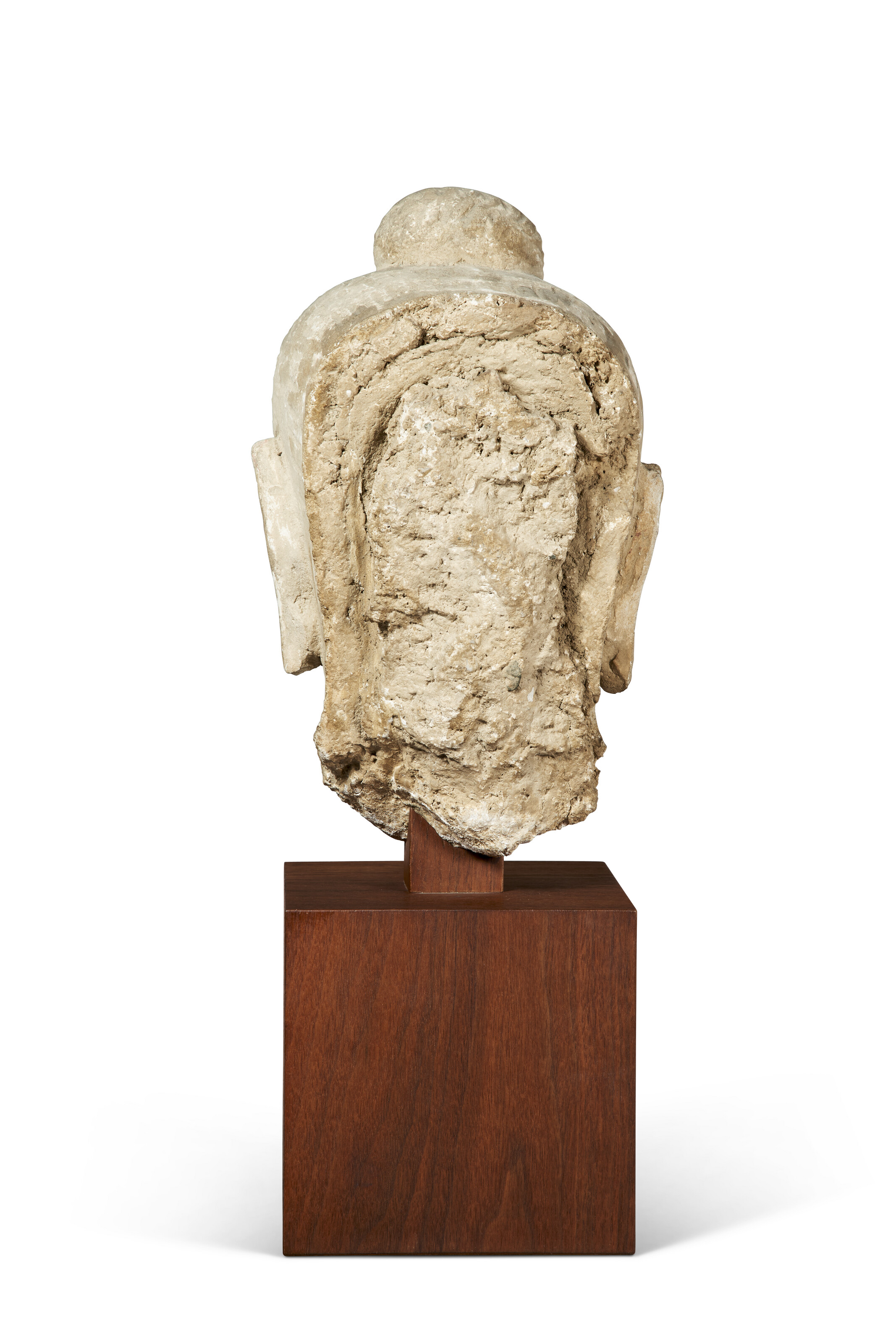 Buste Bouddha Gandhara – Stuc – 300-500 Ap. J.-C. – Art Archéologique Original