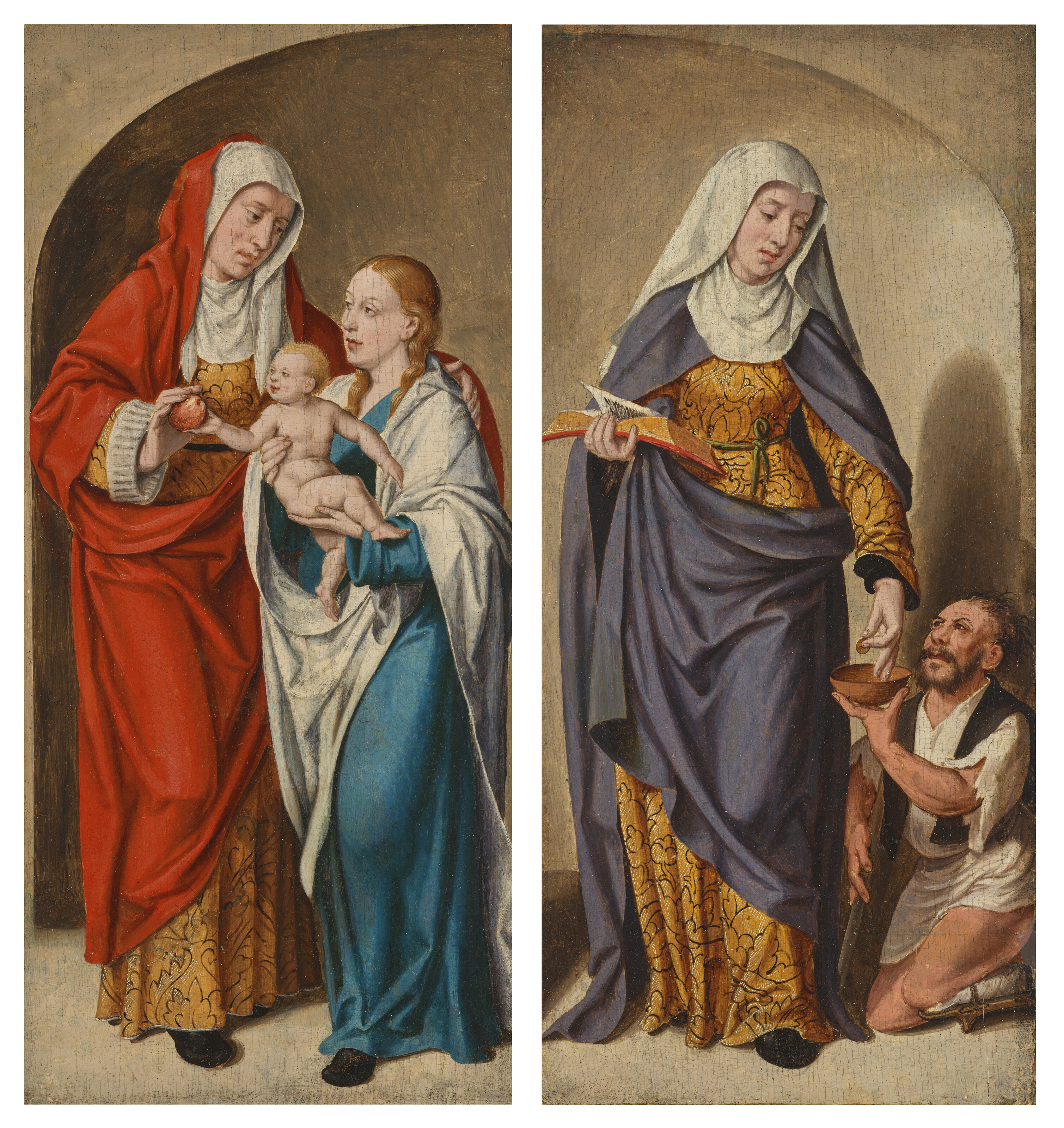 PAUL COECKE VAN AELST (ANTWERP c.1530-1568 / 9), The Virgin and