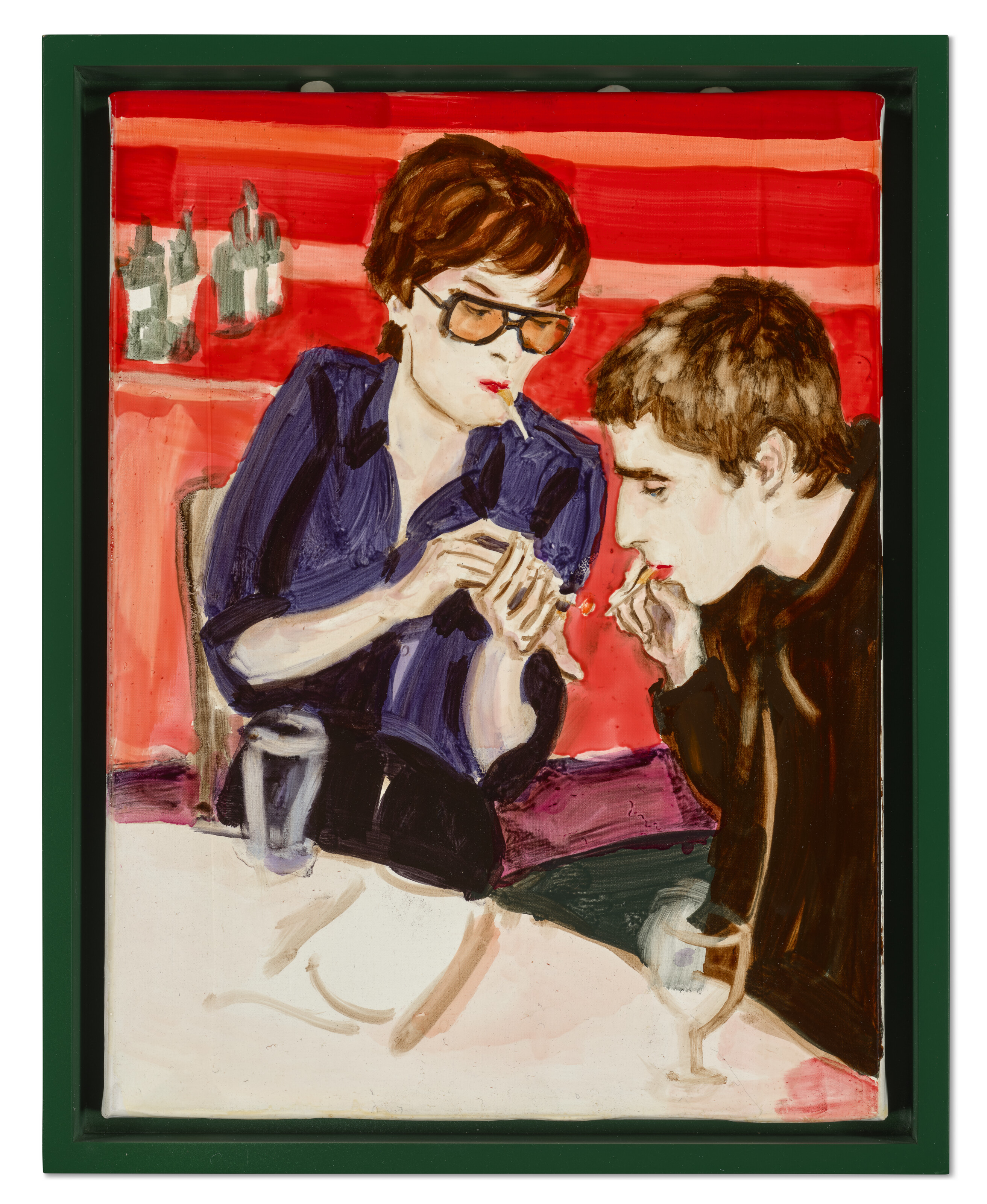 ELIZABETH PEYTON (B. 1965), Jarvis and Liam Smoking | Christie's