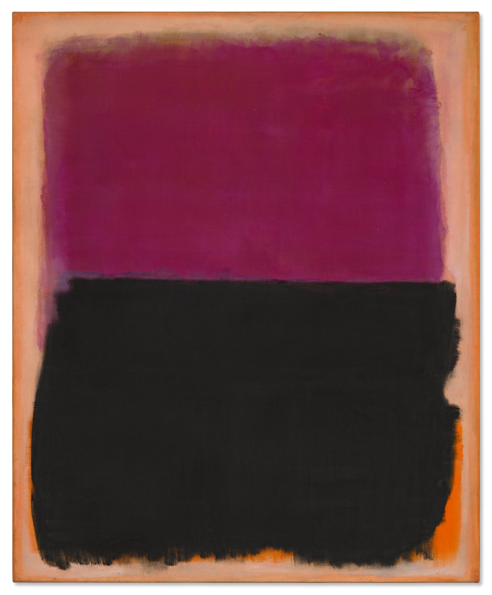 MARK ROTHKO (1903-1970), No. 4 (Two Dominants) [Orange, Plum, Black ...