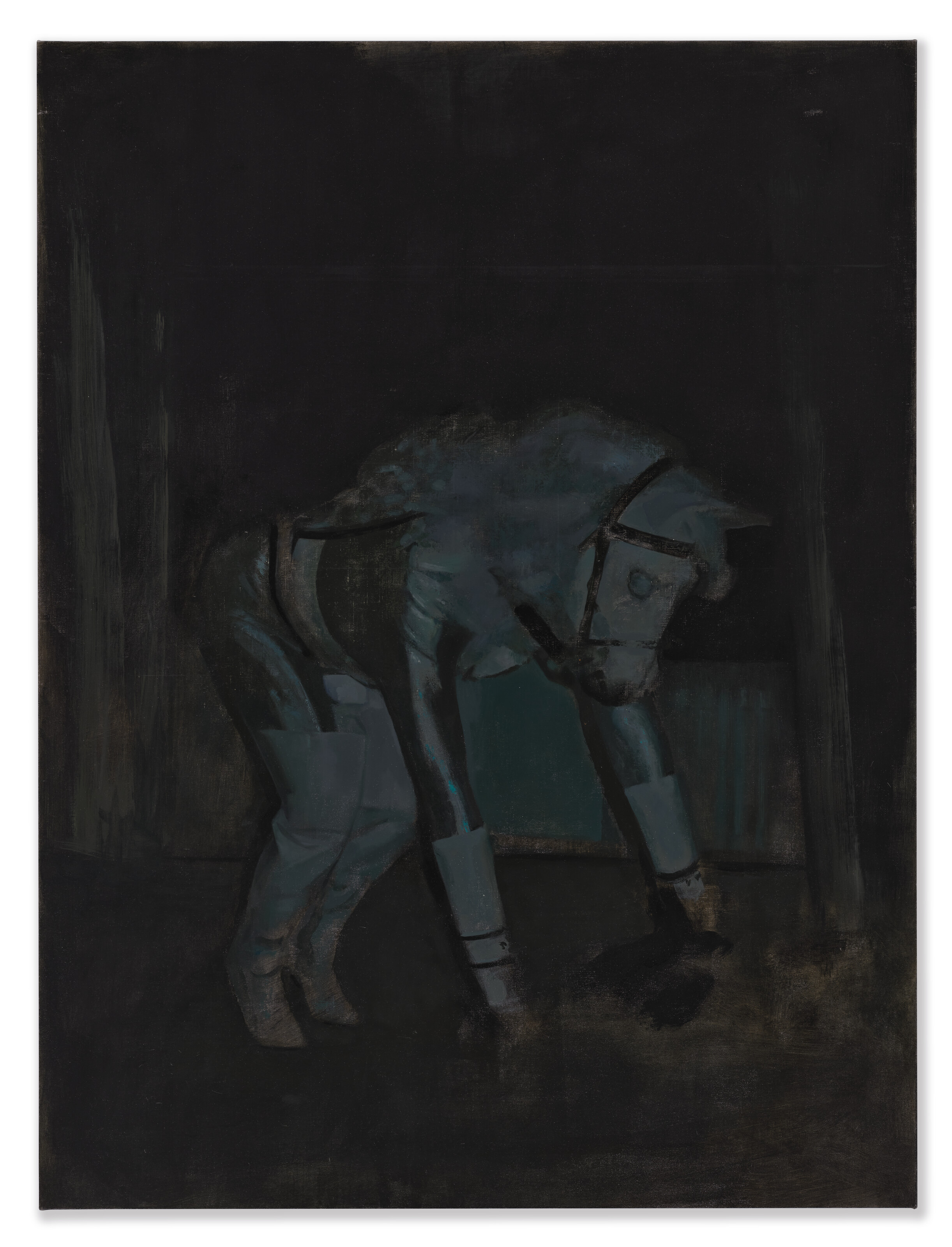 Victor Man, Grand Practice, 2009, sold for $239,400 on 15 May 2025 at Christie's in New York