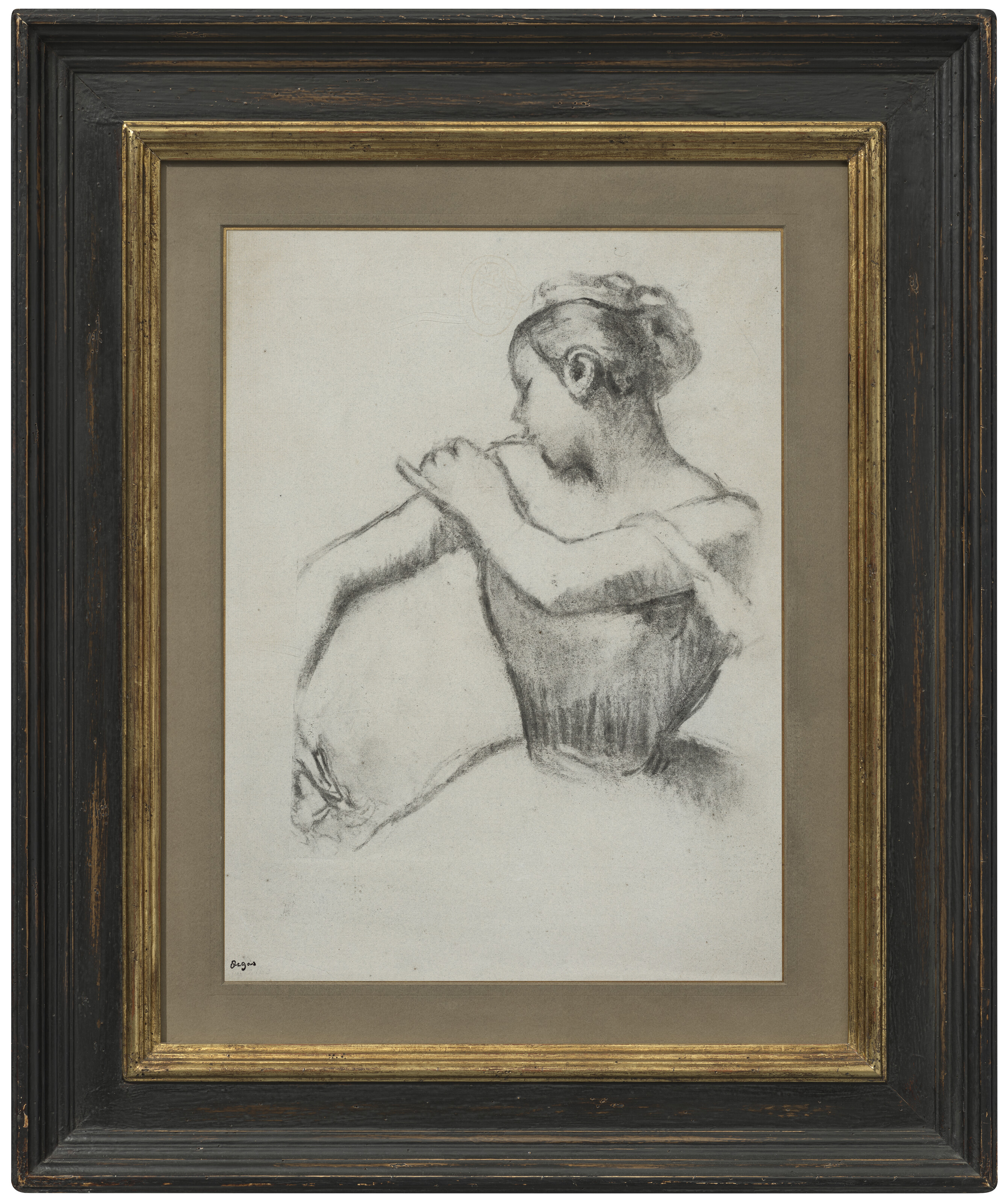 Edgar Degas、エドガー・ドガ、【DANSEUSE, BUSTE】 Edgar Degas