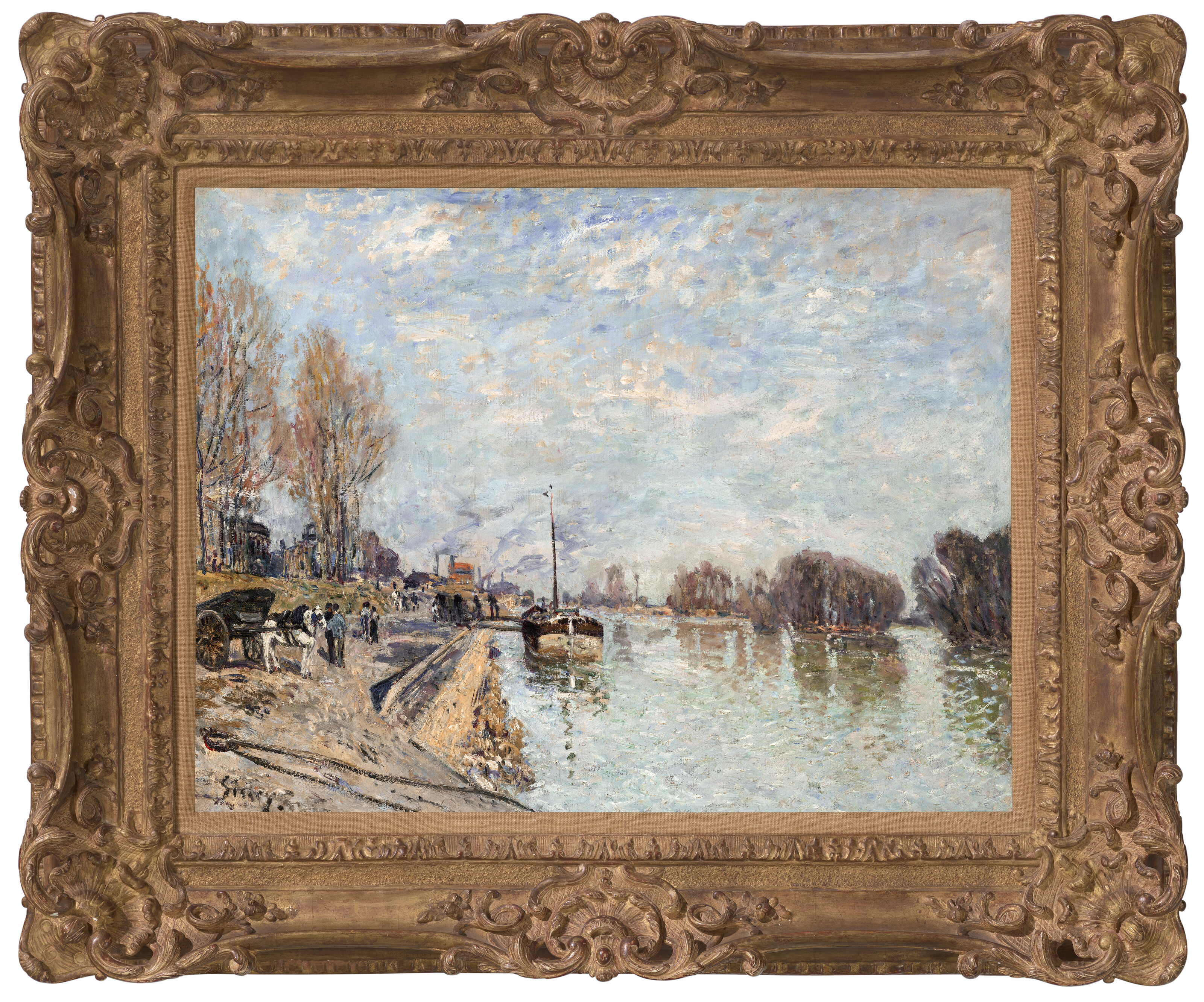 ALFRED SISLEY (1839-1899), La Seine à Suresnes | Christie's
