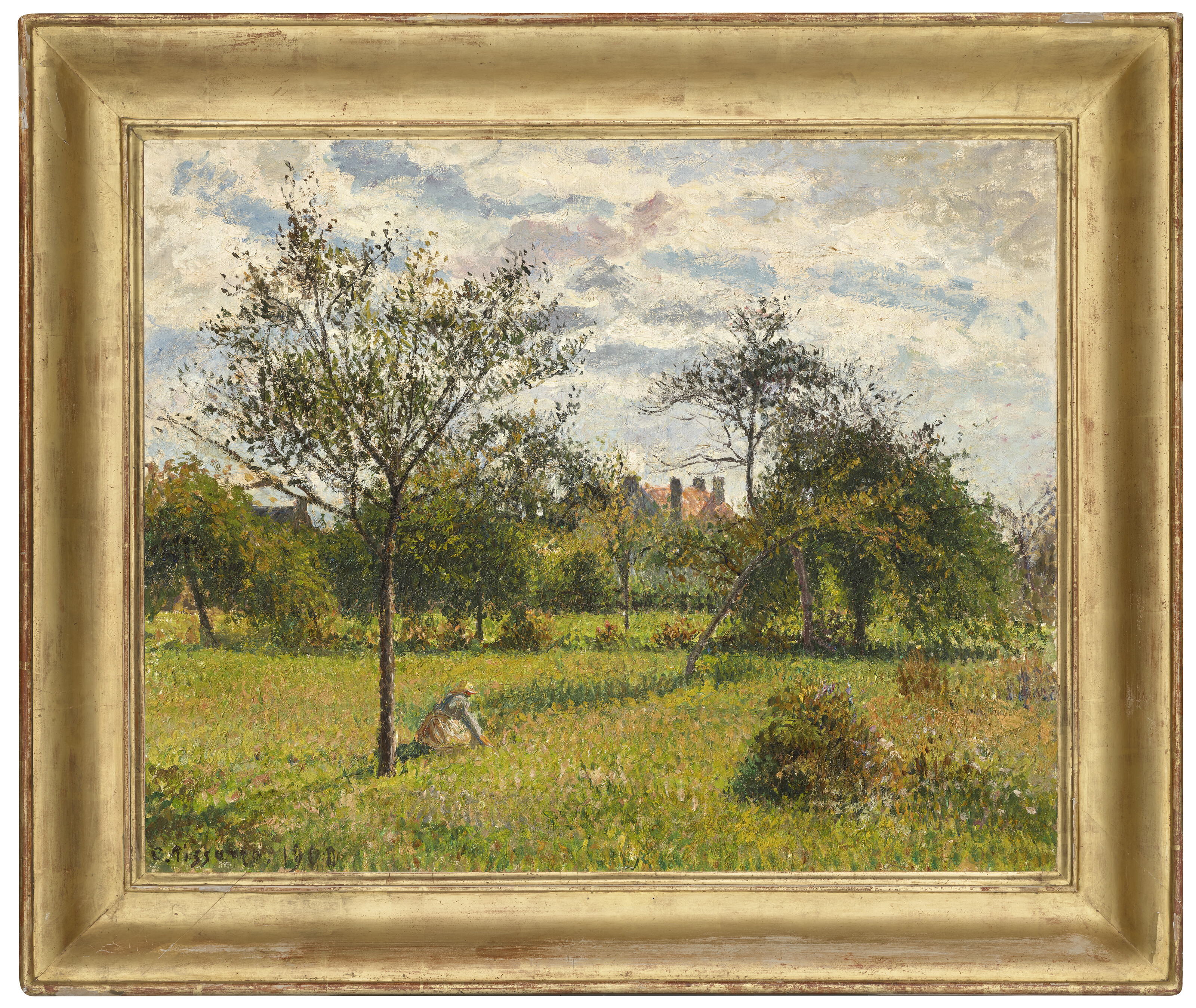 CAMILLE PISSARRO (1830-1903), Matin, soleil d'automne à
