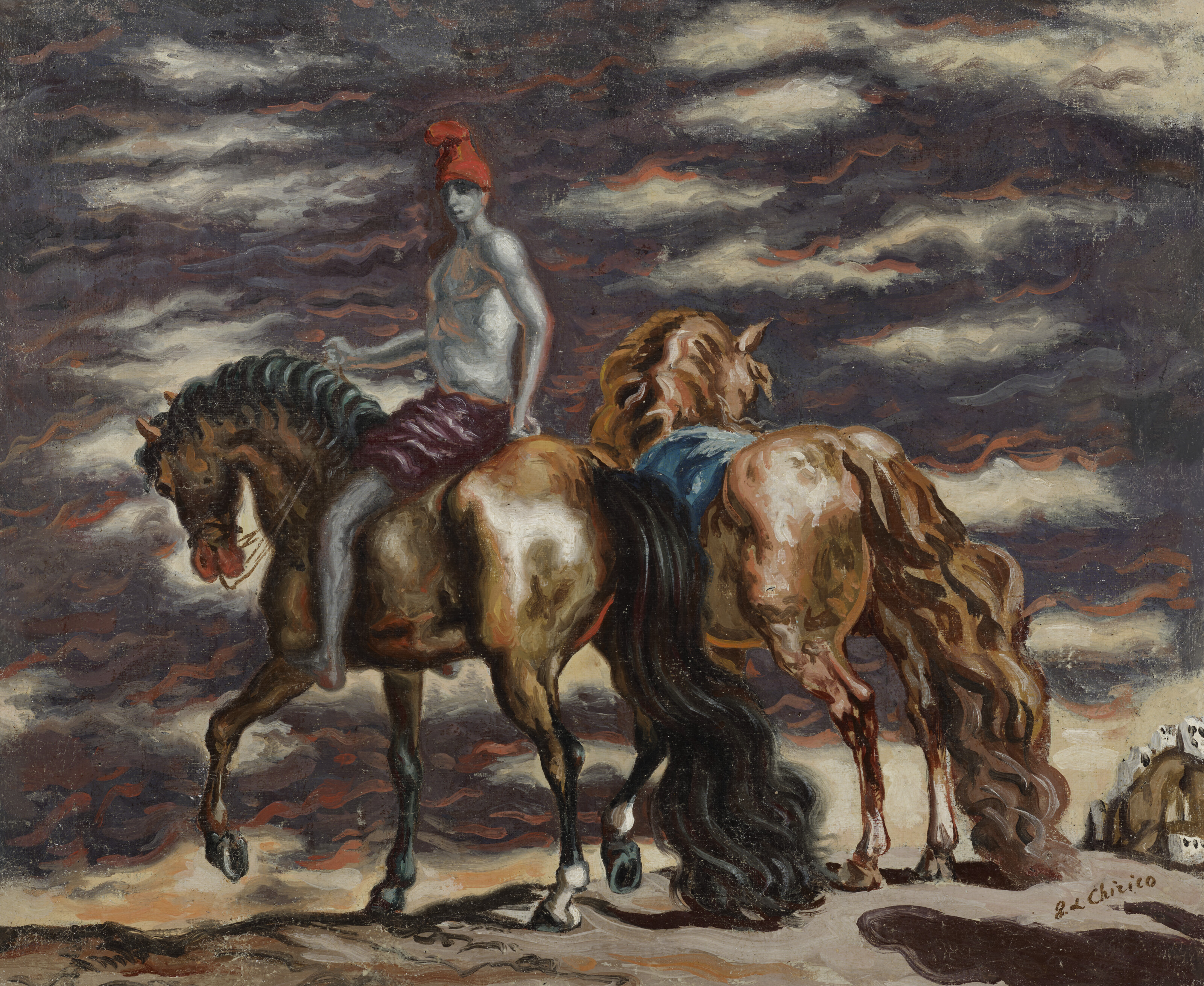 Cavallo e cavaliere frigio