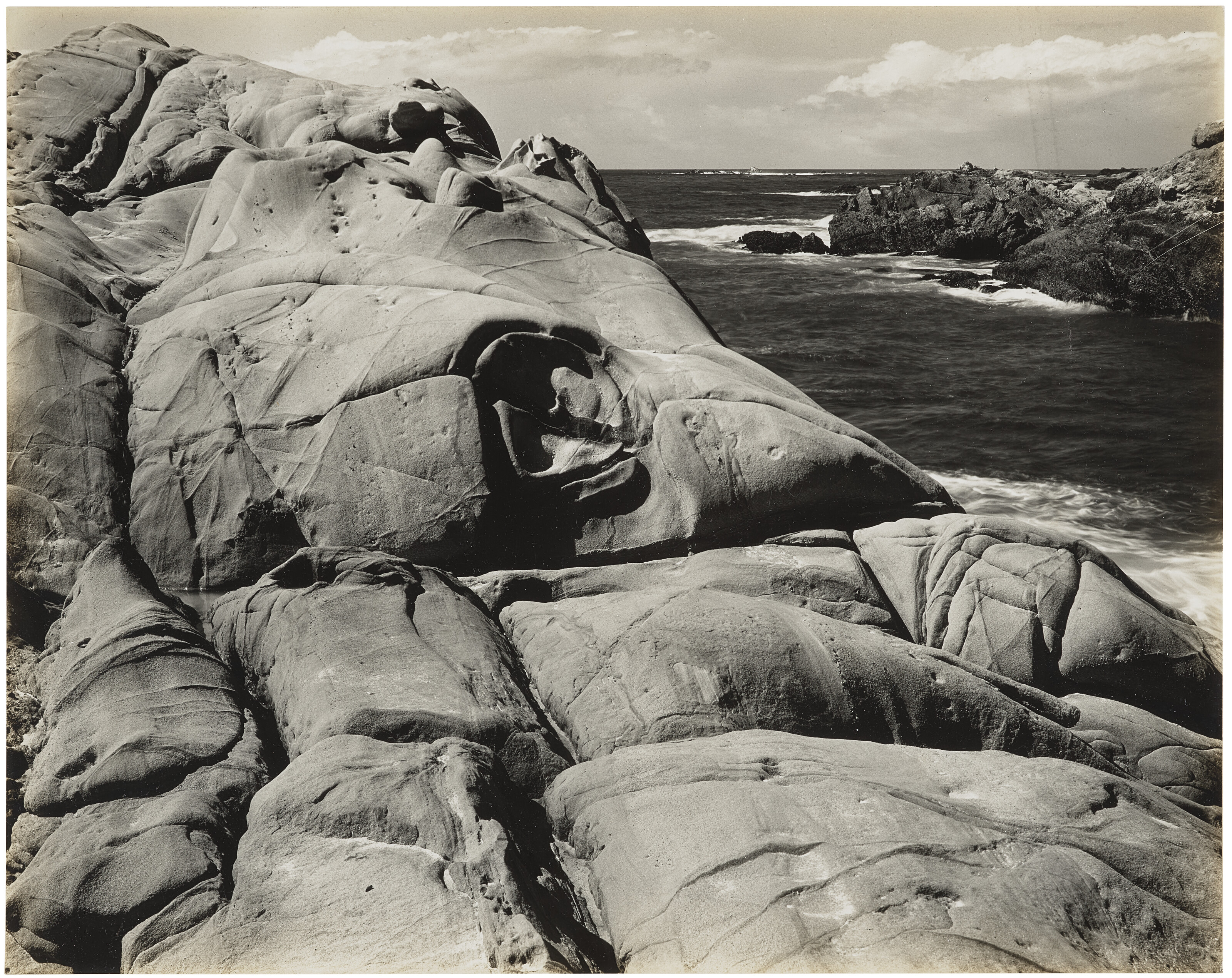 EDWARD WESTON (1886–1958), Rock and Sea, Point Lobos, 1938 ...
