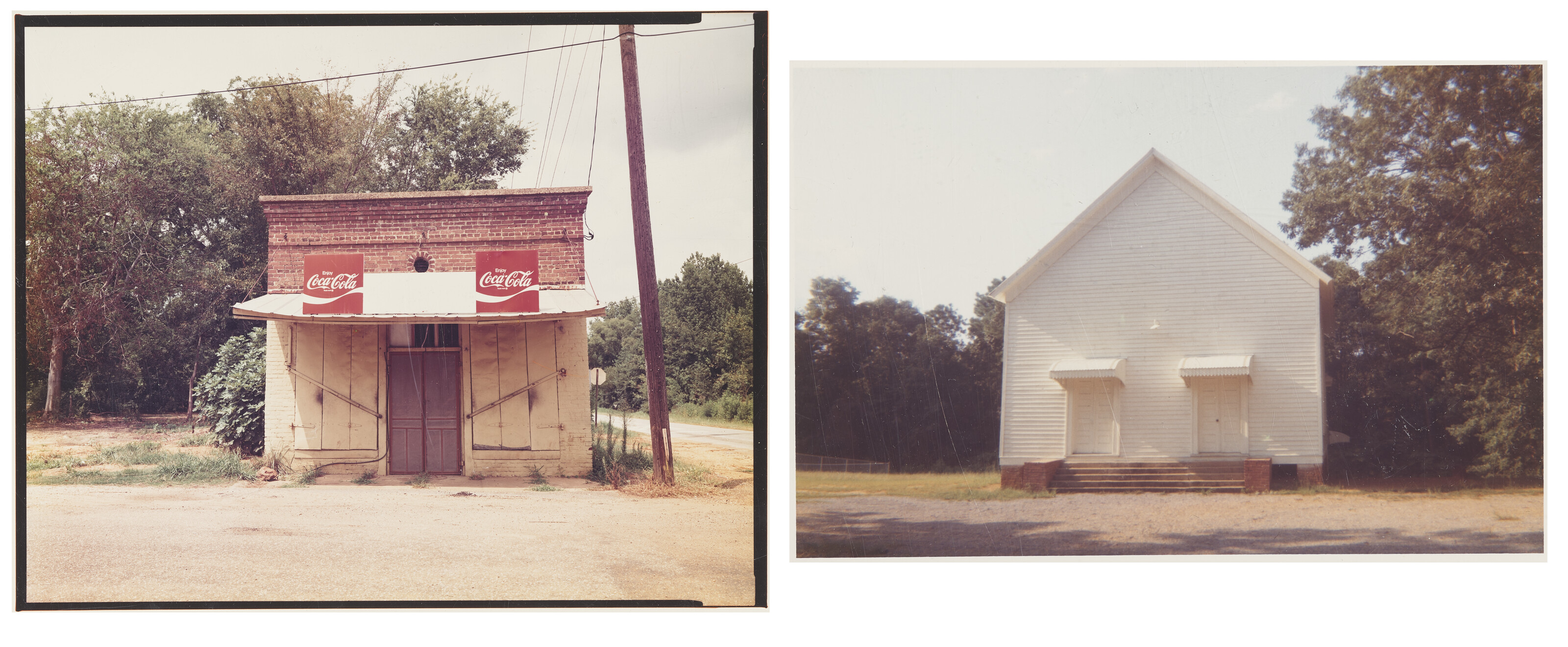 WILLIAM CHRISTENBERRY (1936-2016), Two Images of Greensboro
