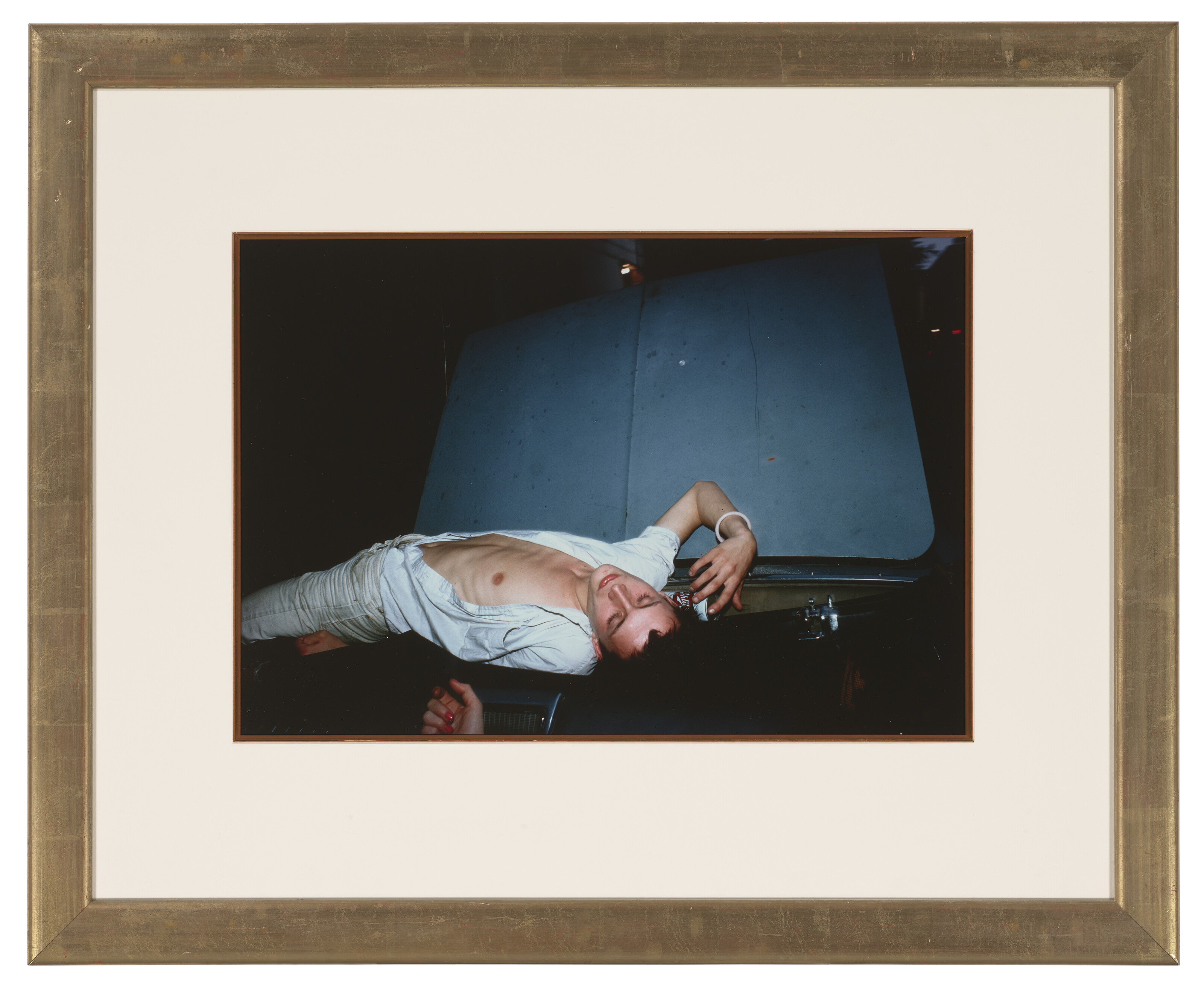 NAN GOLDIN (B. 1953), French Chris on convertible, NYC, 1979