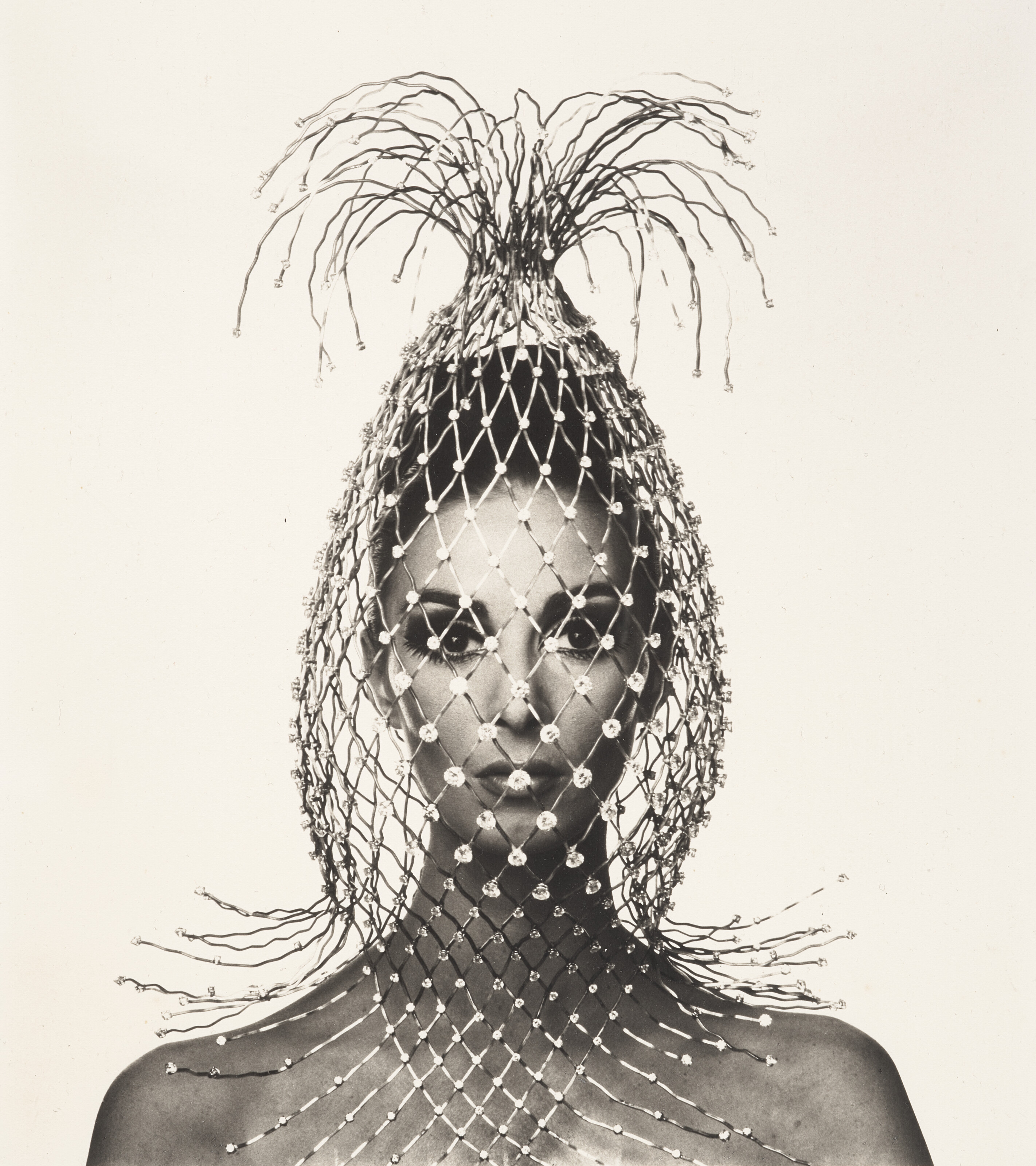 IRVING PENN (1917–2009), Vogue Cover (Cage On Wilhelmina), Paris