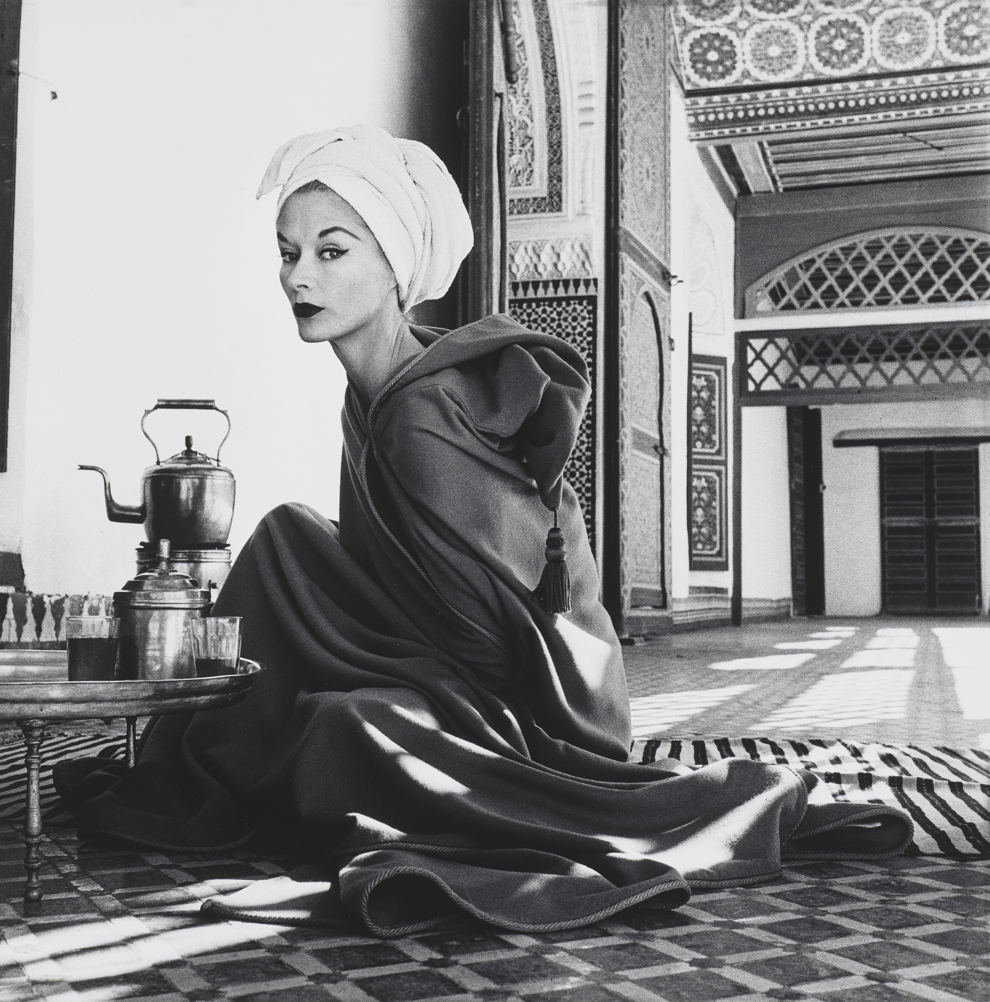 IRVING PENN (1917–2009), Woman in Moroccan Palace (Lisa