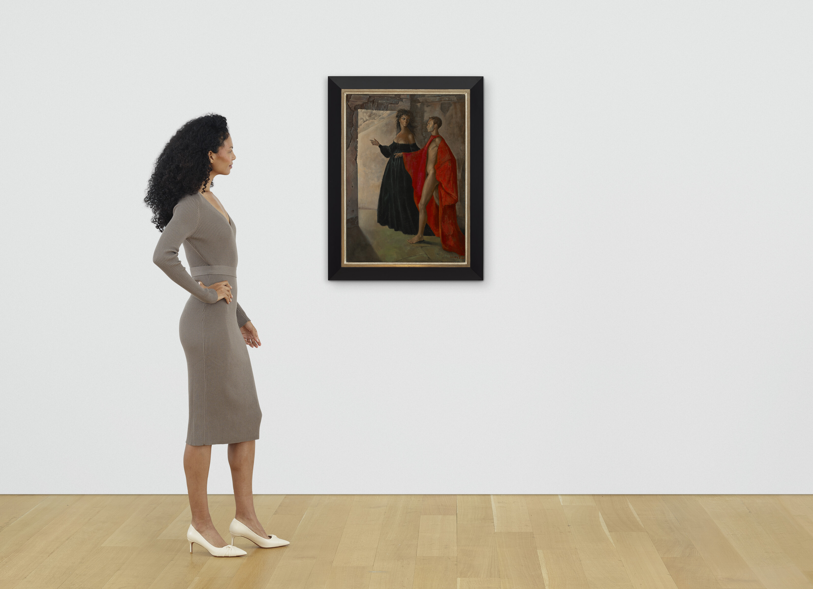 LEONOR FINI (1907-1996), Dans la tour (Autoportrait avec
