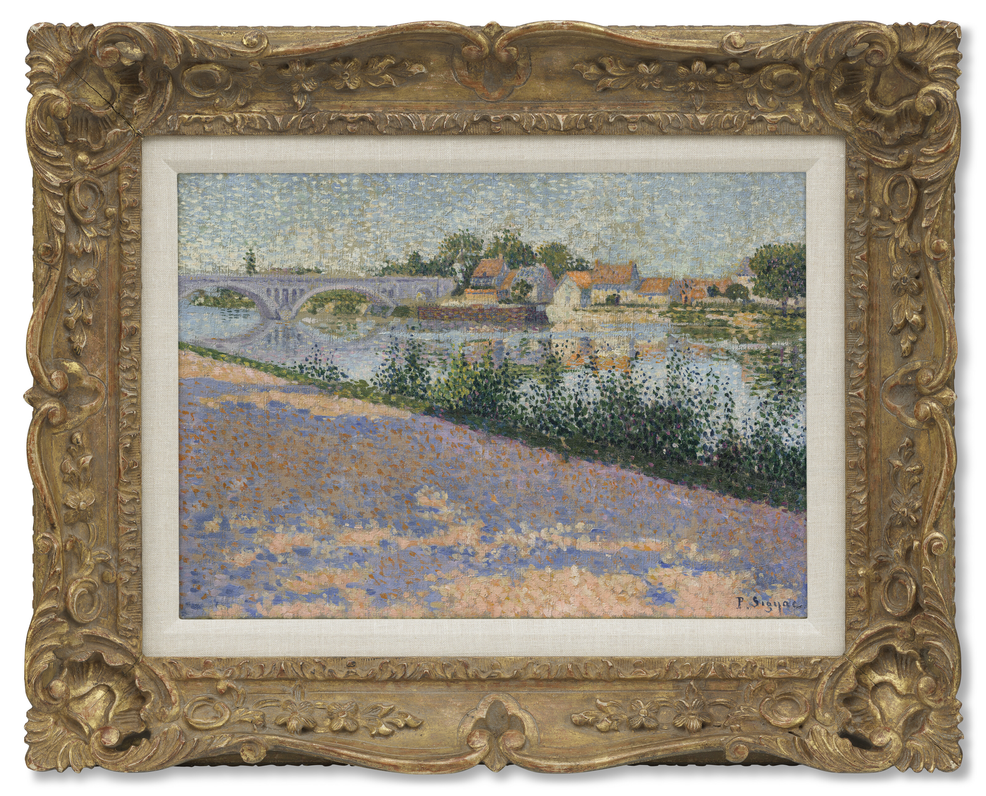 PAUL SIGNAC (1863-1935), Les Andelys, Port Morin (Opus no. 136