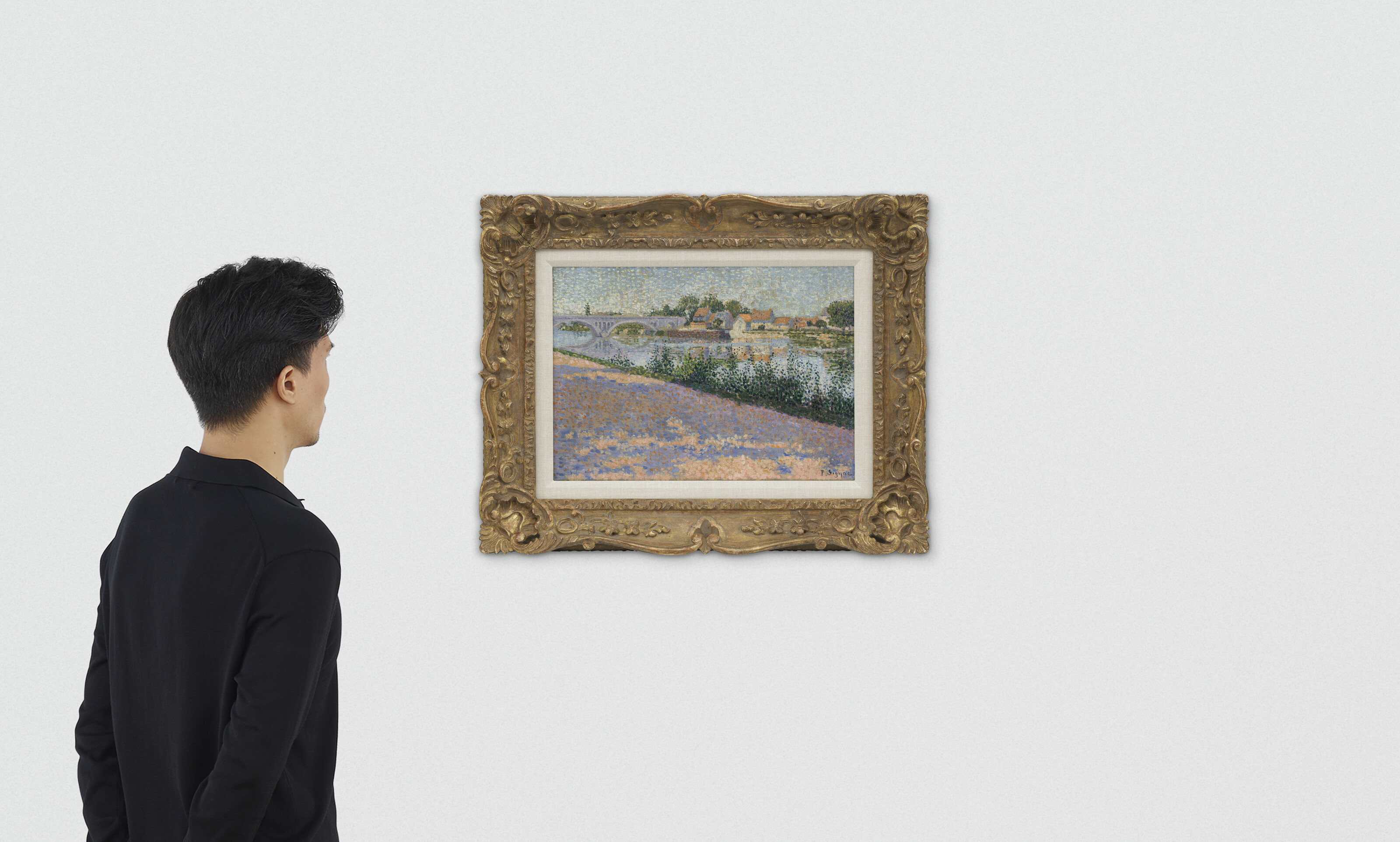 PAUL SIGNAC (1863-1935), Les Andelys, Port Morin (Opus no. 136