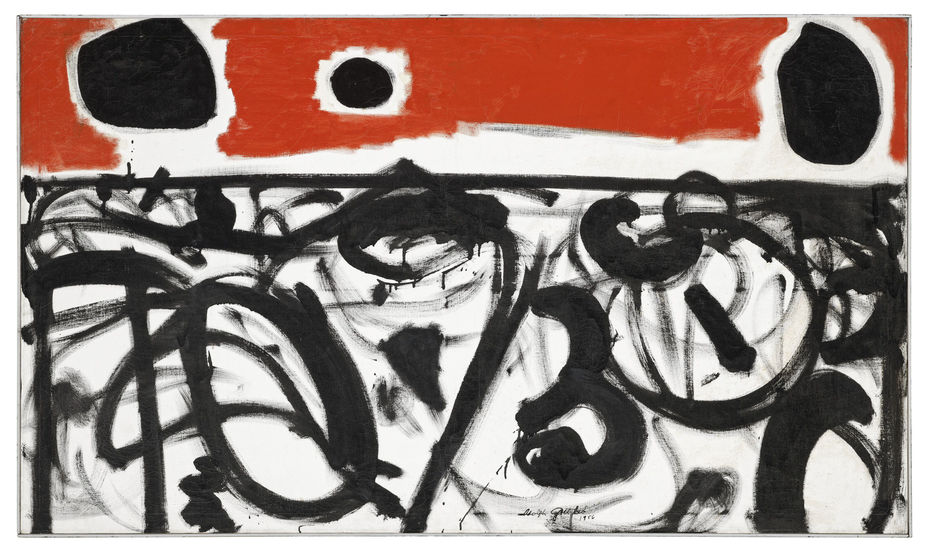 ADOLPH GOTTLIEB (1903-1974), Red Sky | Christie's