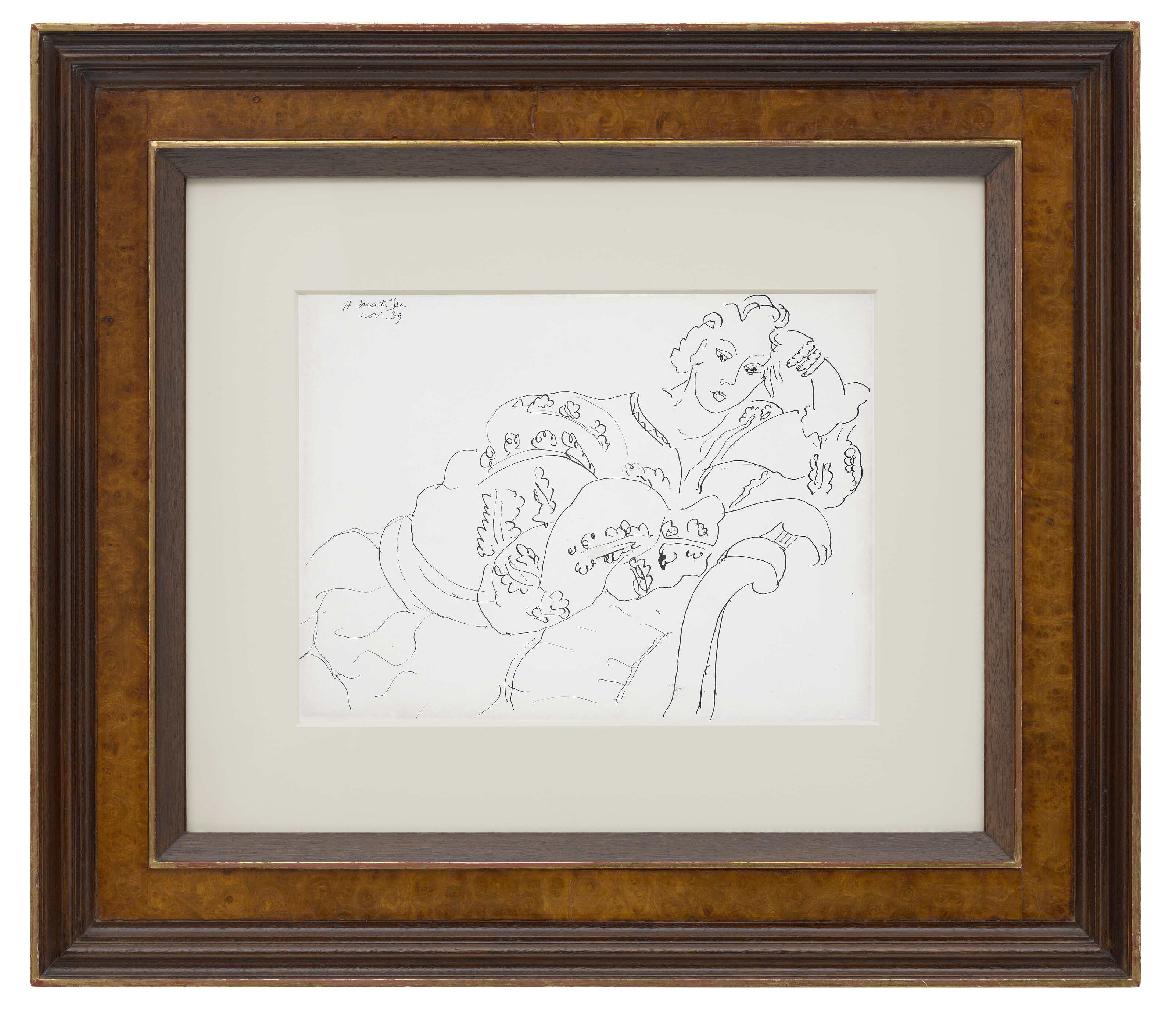HENRI MATISSE (1869-1954), Femme allongée | Christie's