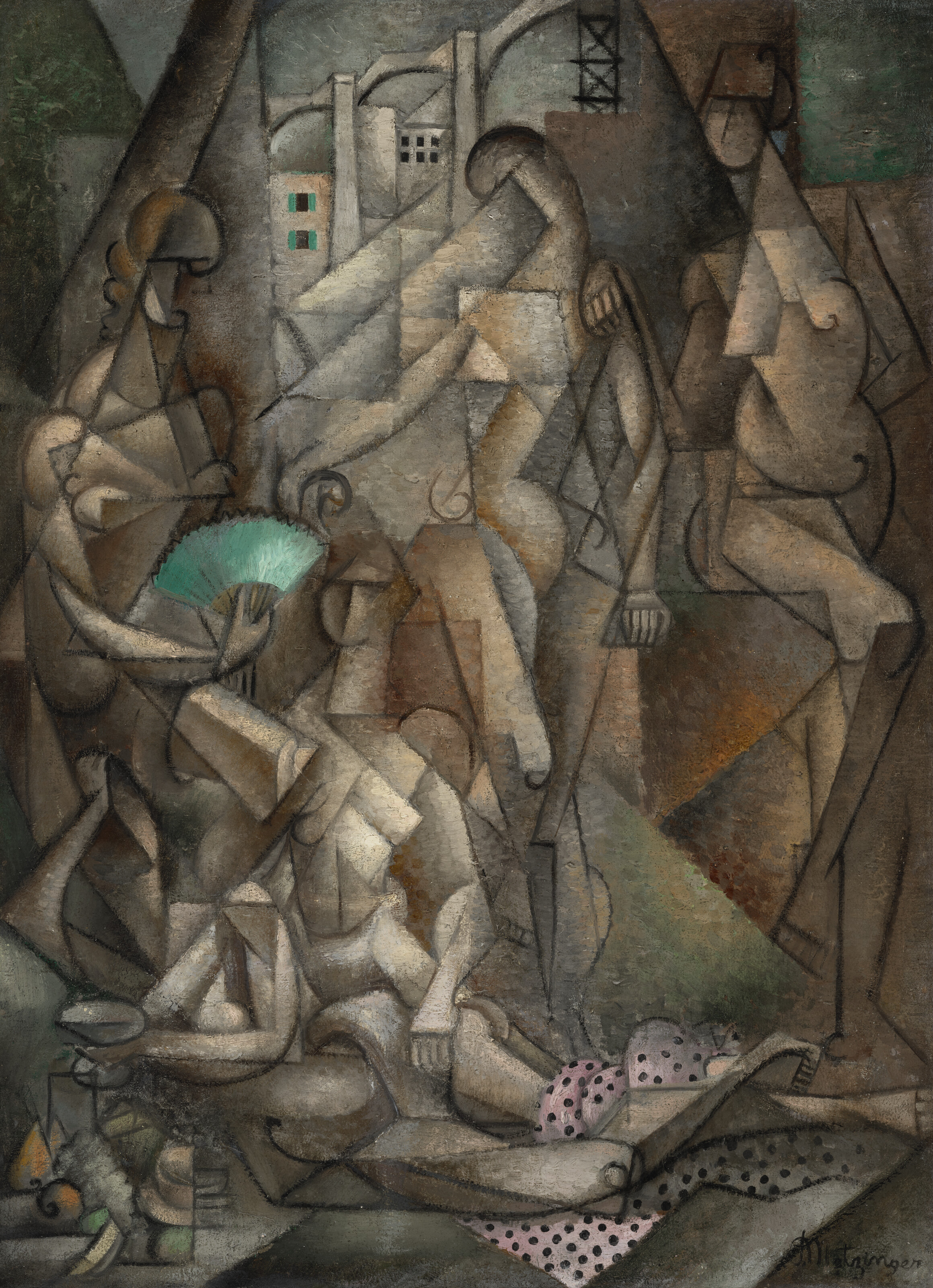 JEAN METZINGER (1883-1956), Cinq femmes | Christie's