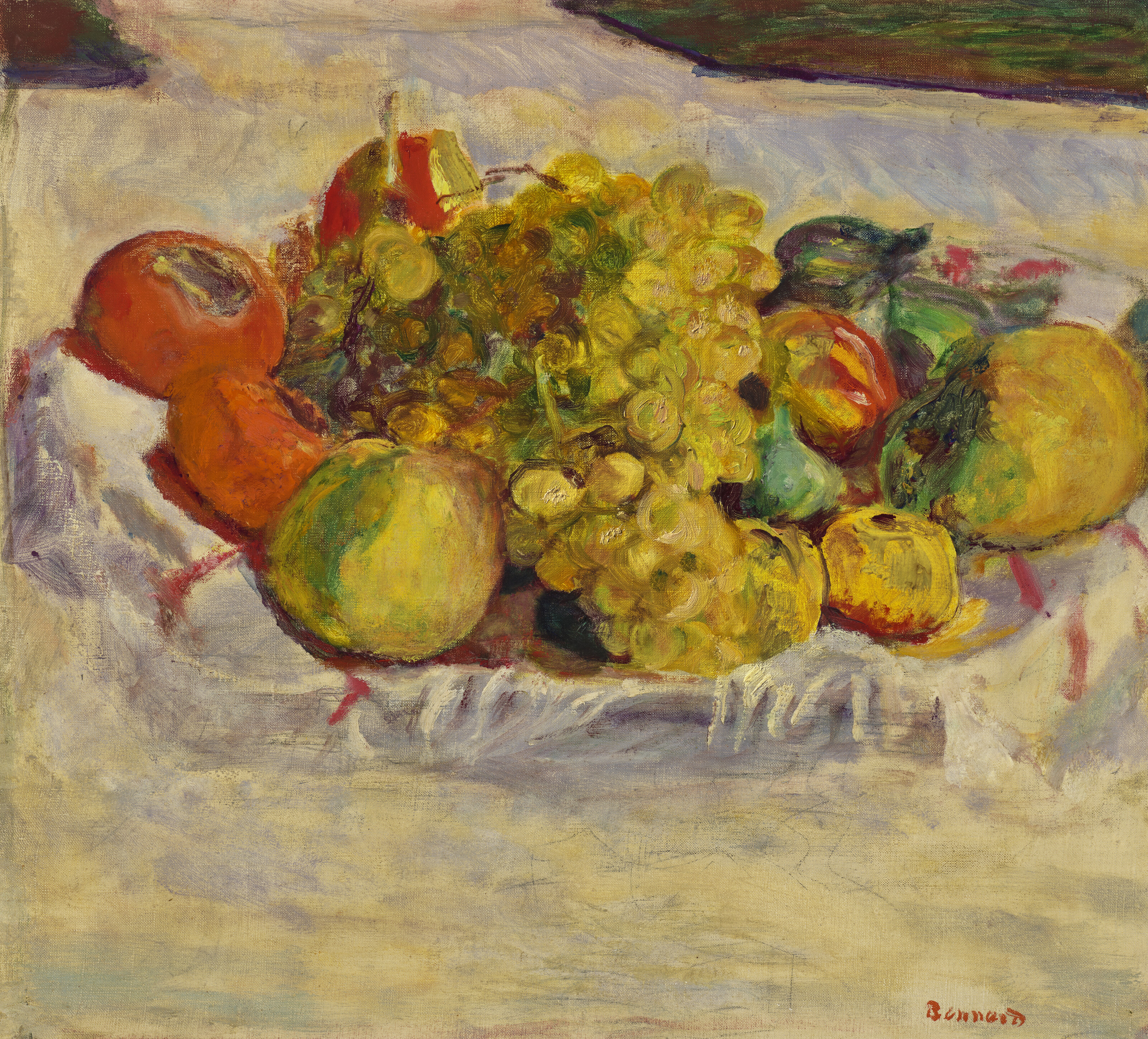 PIERRE BONNARD (1867-1947), La corbeille de fruits | Christie's