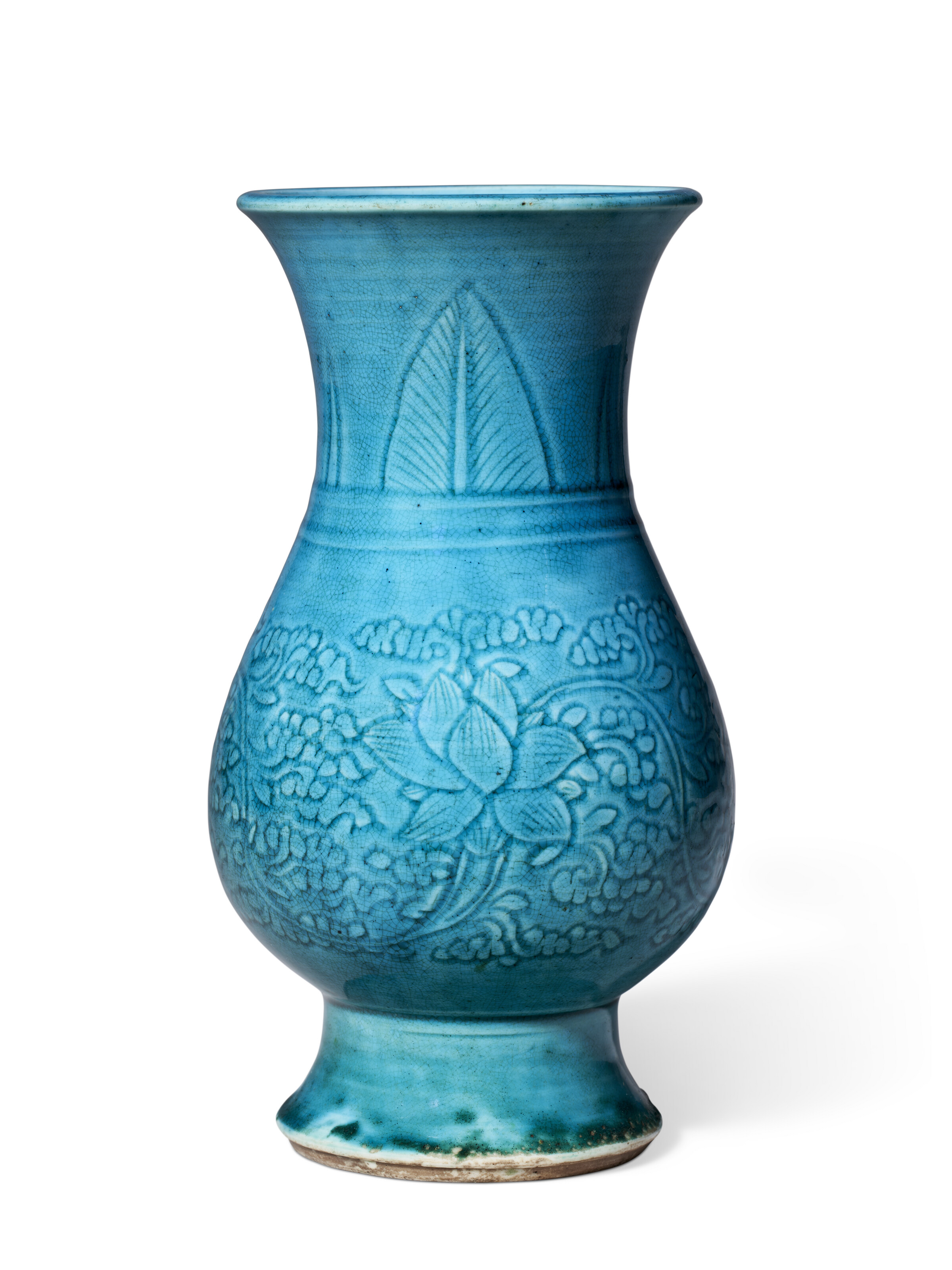 中國清康熙青花花卉紋注壺, CHINA, KANGXI PERIOD (1662-1722