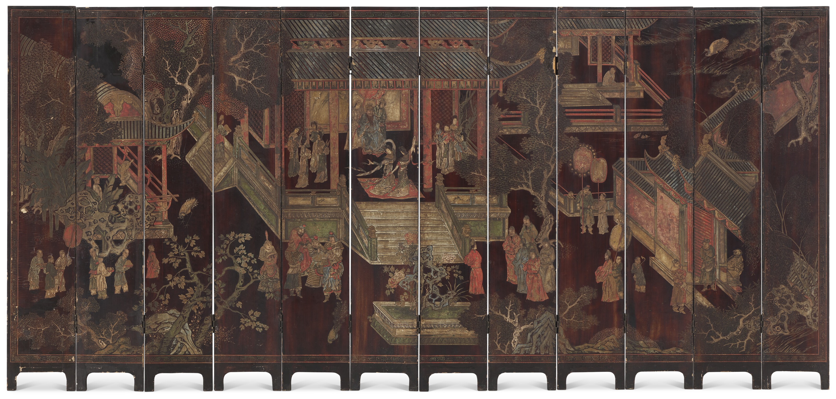 A SHOUSHAN SEAL CARVED WITH DRAGONS, CHINA, QING DYNASTY (1644