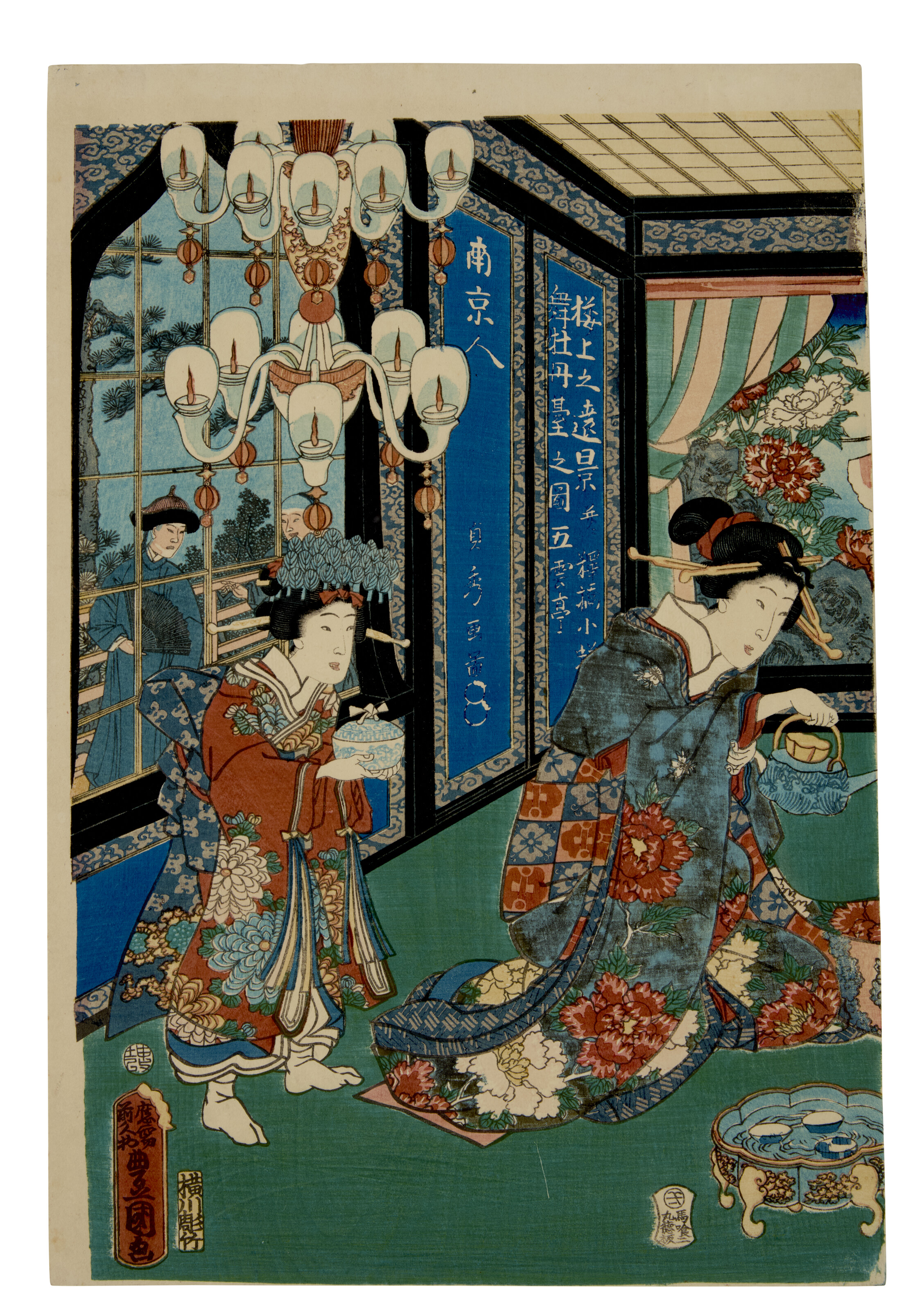 UTAGAWA KUNISADA (1786-1864) AND UTAGAWA SADAHIDE (1807-1873