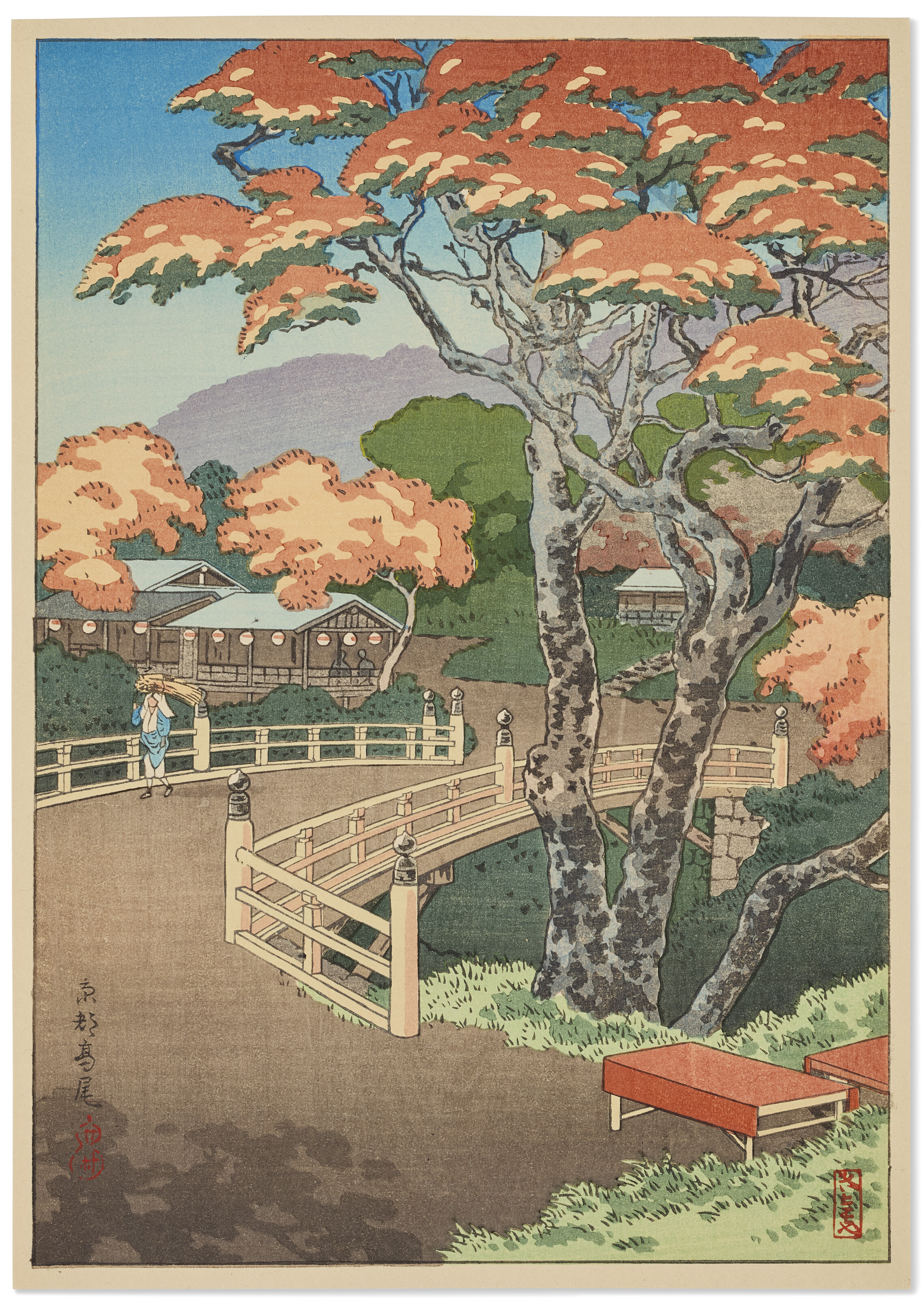 TSUCHIYA KOITSU (1870-1949), Kyoto Takao | Christie's